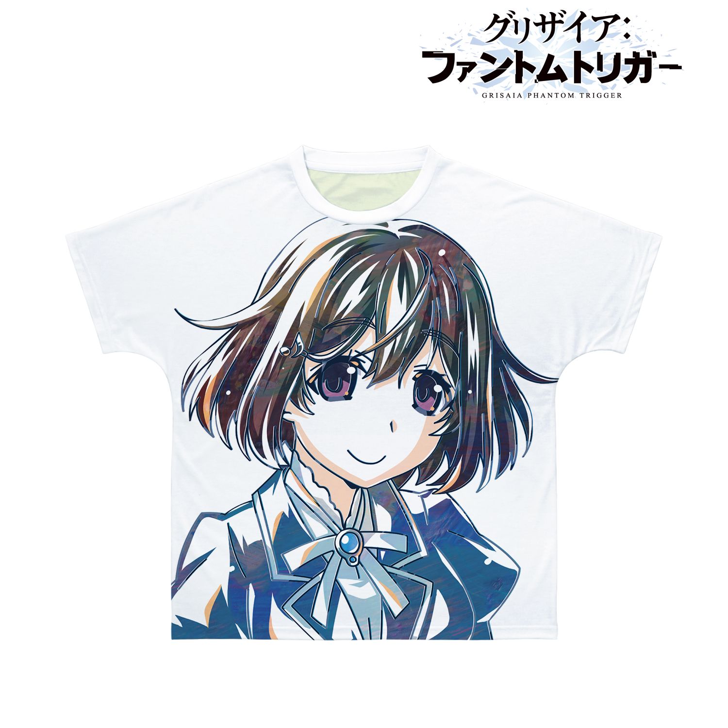 TVアニメ『グリザイア:ファントムトリガー』 有坂秋桜里 Ani-Art フルグラフィックTシャツユニセックス(サイズ/M) Image 3 | AniSmile