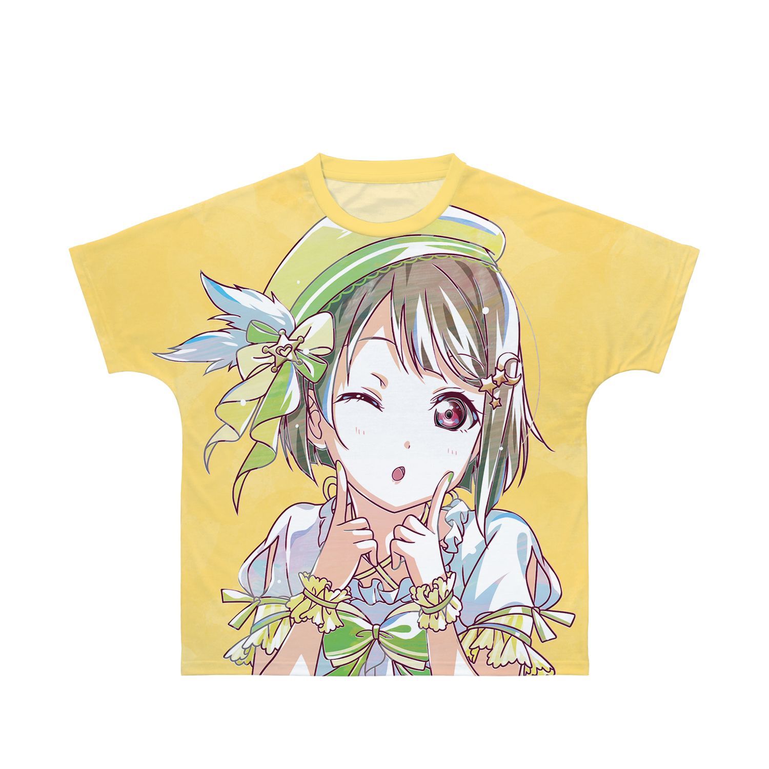 ラブライブ!虹ヶ咲学園スクールアイドル同好会 中須かすみ Ani-Art 第2弾 フルグラフィックTシャツユニセックス(サイズ/XL) - official product image | AniSmile