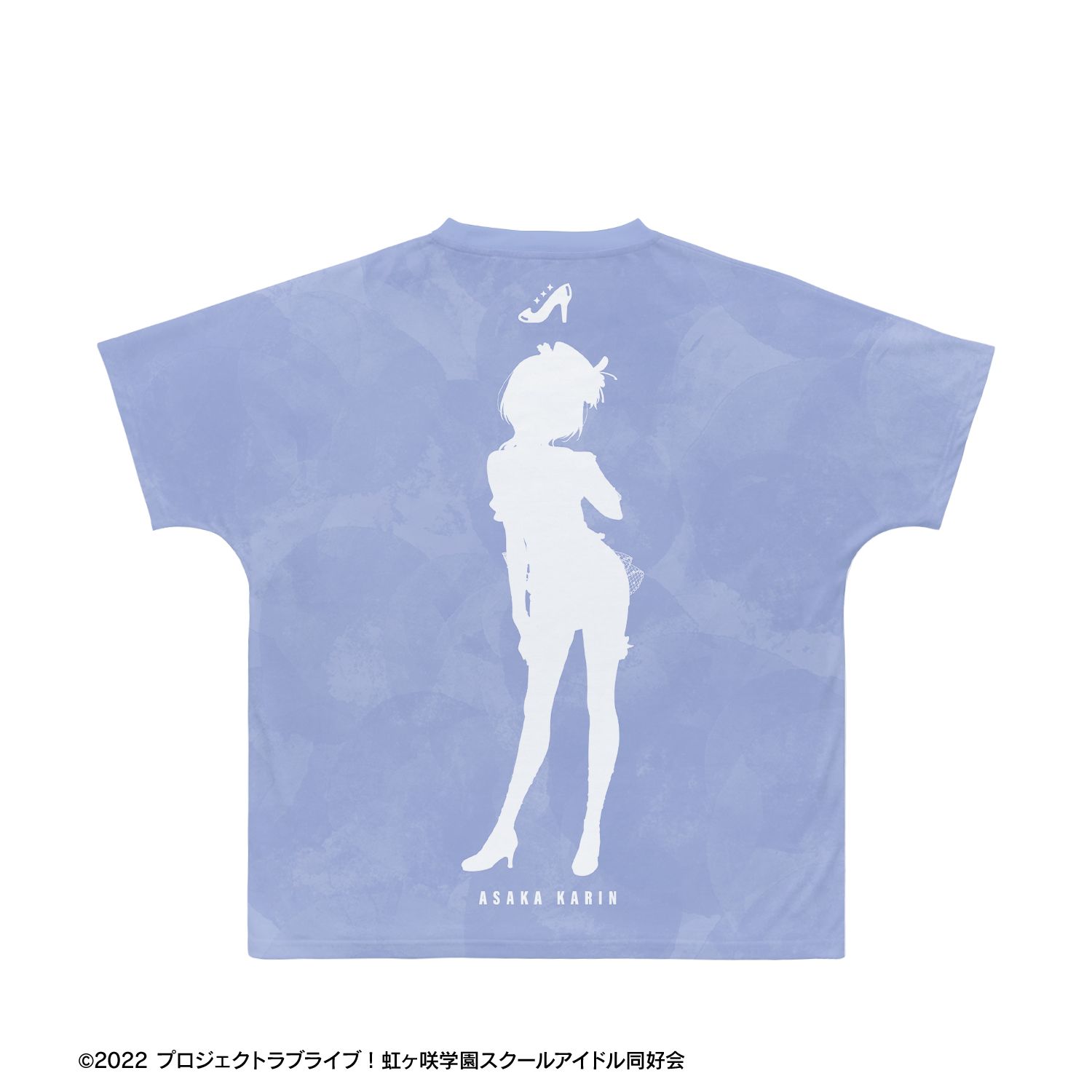 ラブライブ!虹ヶ咲学園スクールアイドル同好会 朝香果林 Ani-Art 第2弾 フルグラフィックTシャツユニセックス(サイズ/XL) Image 2 | AniSmile