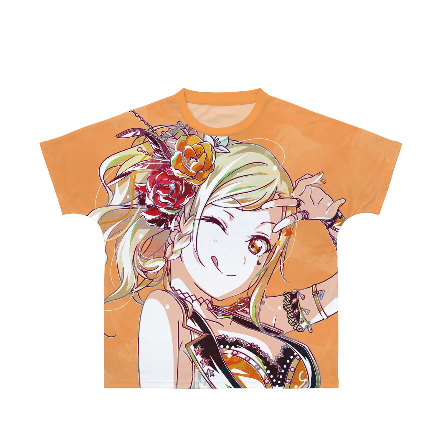 ラブライブ!虹ヶ咲学園スクールアイドル同好会 宮下 愛 Ani-Art 第2弾 フルグラフィックTシャツユニセックス(サイズ/XS) - official product image | AniSmile