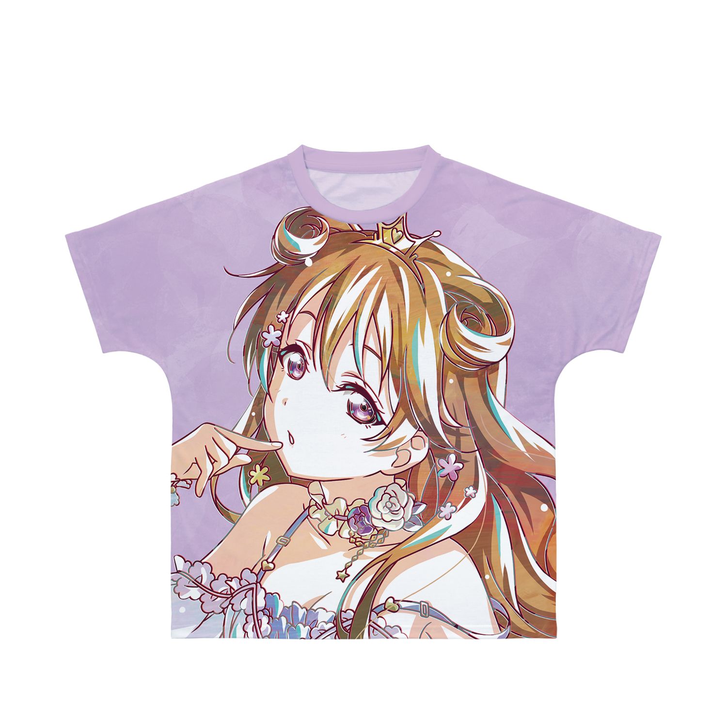 ラブライブ!虹ヶ咲学園スクールアイドル同好会 近江彼方 Ani-Art 第2弾 フルグラフィックTシャツユニセックス(サイズ/XS) - official product image | AniSmile