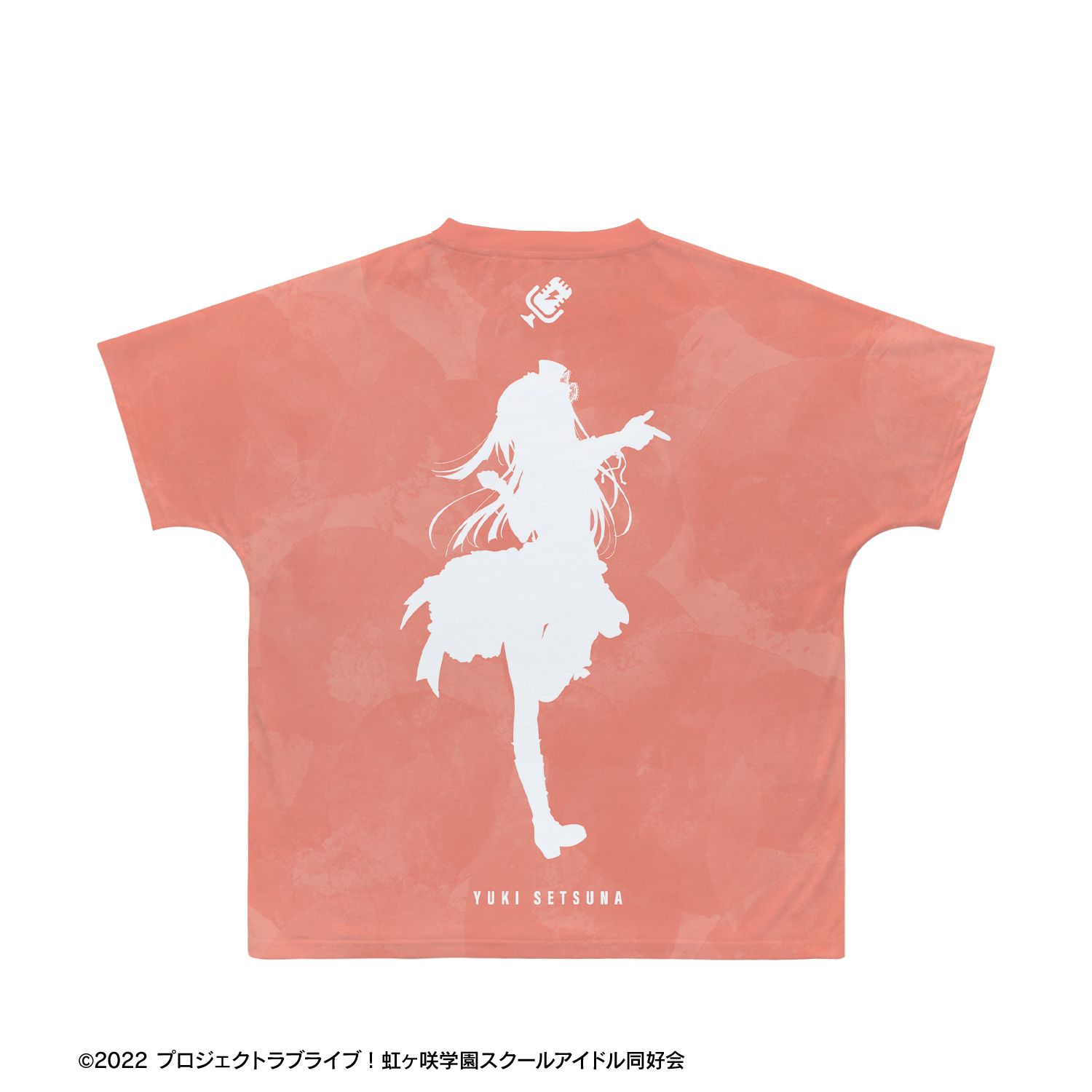 ラブライブ!虹ヶ咲学園スクールアイドル同好会 優木せつ菜 Ani-Art 第2弾 フルグラフィックTシャツユニセックス(サイズ/XS) Image 2 | AniSmile