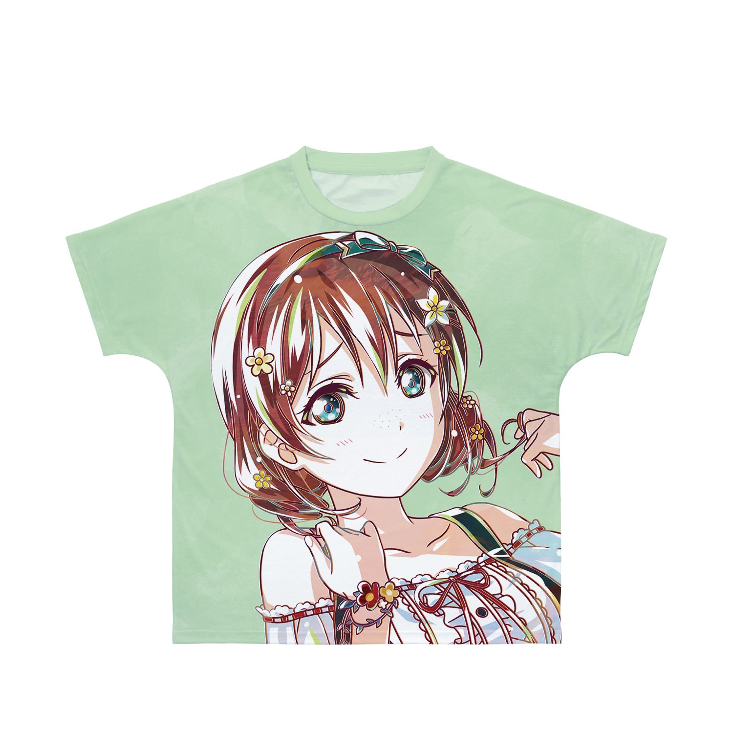 ラブライブ!虹ヶ咲学園スクールアイドル同好会 エマ・ヴェルデ Ani-Art 第2弾 フルグラフィックTシャツユニセックス(サイズ/XL) - official product image | AniSmile