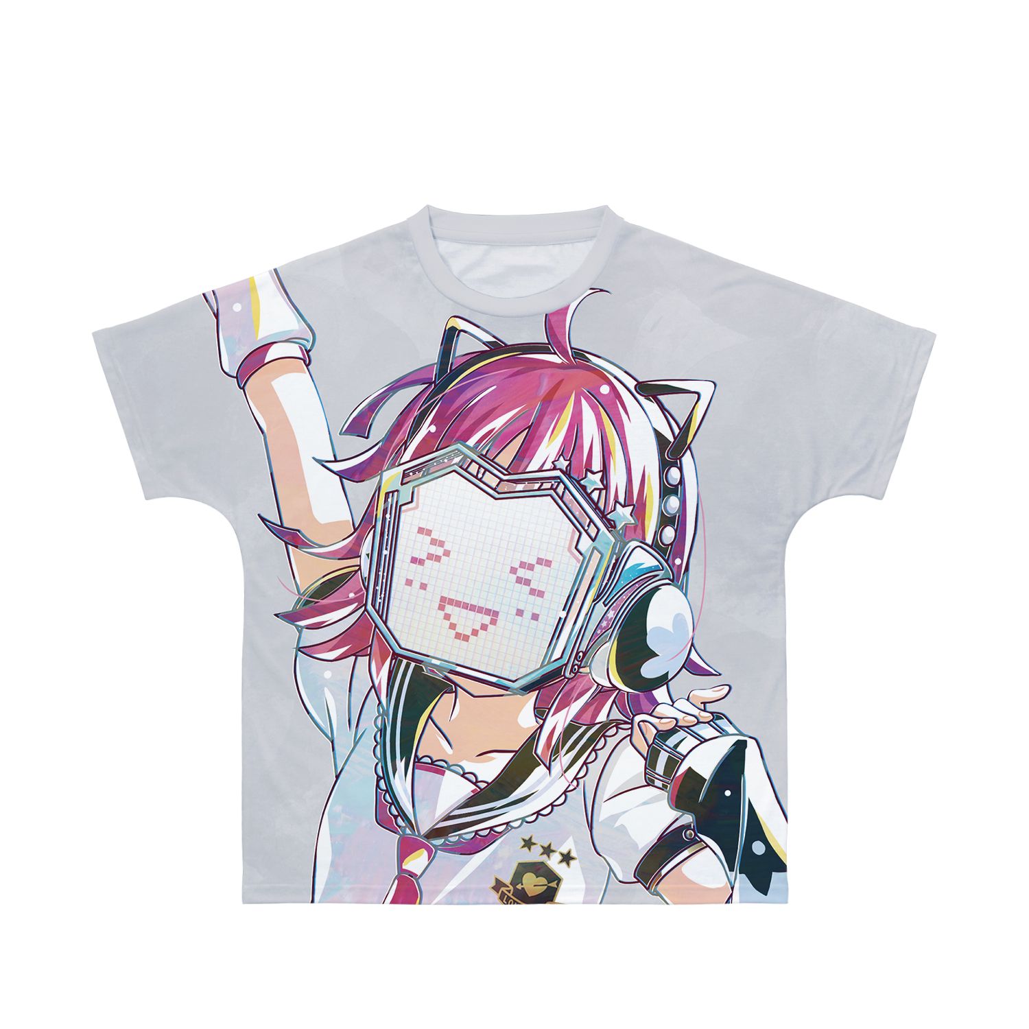 ラブライブ!虹ヶ咲学園スクールアイドル同好会 天王寺璃奈 Ani-Art 第2弾 フルグラフィックTシャツユニセックス(サイズ/XXL) - official product image | AniSmile