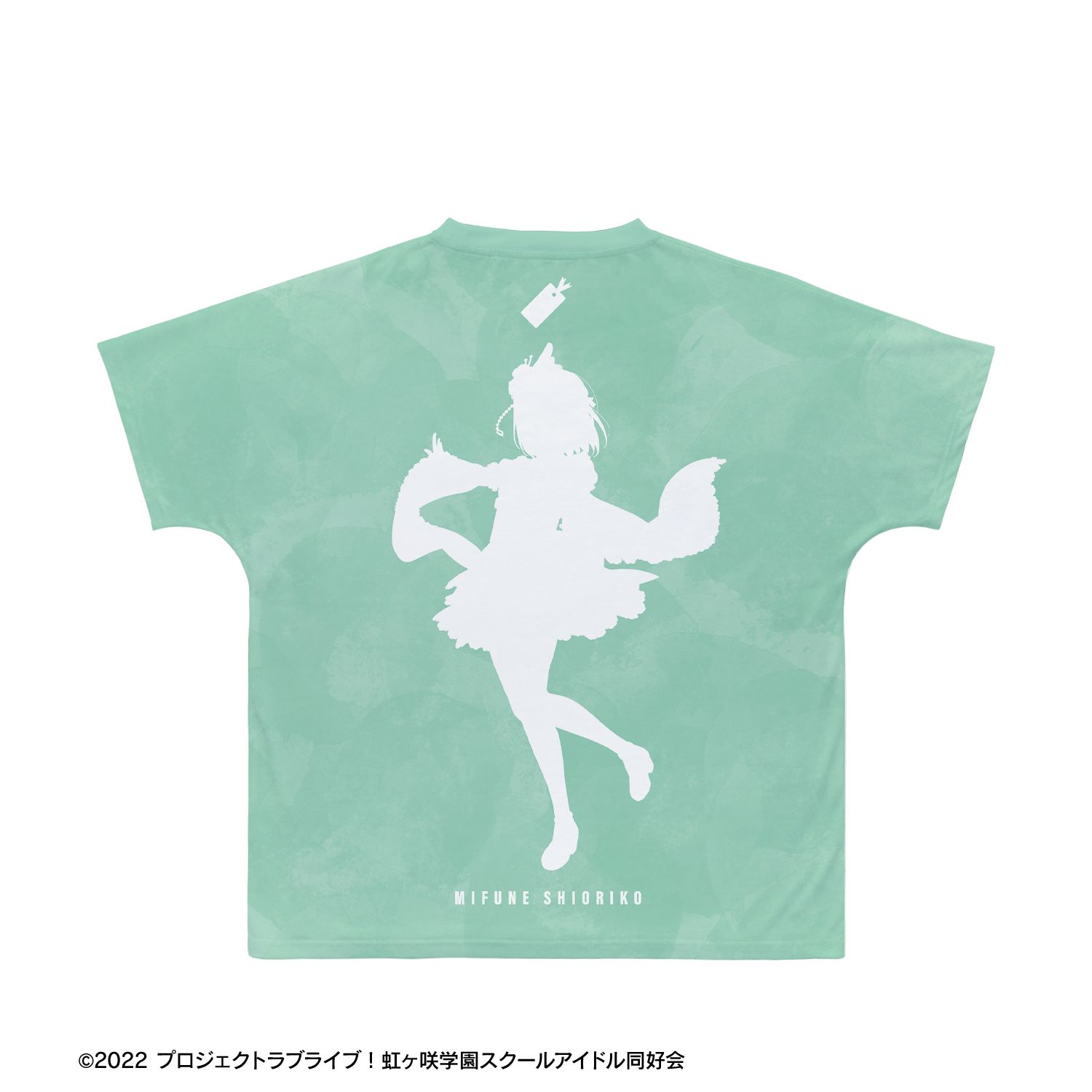 ラブライブ!虹ヶ咲学園スクールアイドル同好会 三船栞子 Ani-Art 第2弾 フルグラフィックTシャツユニセックス(サイズ/XXL) Image 3 | AniSmile