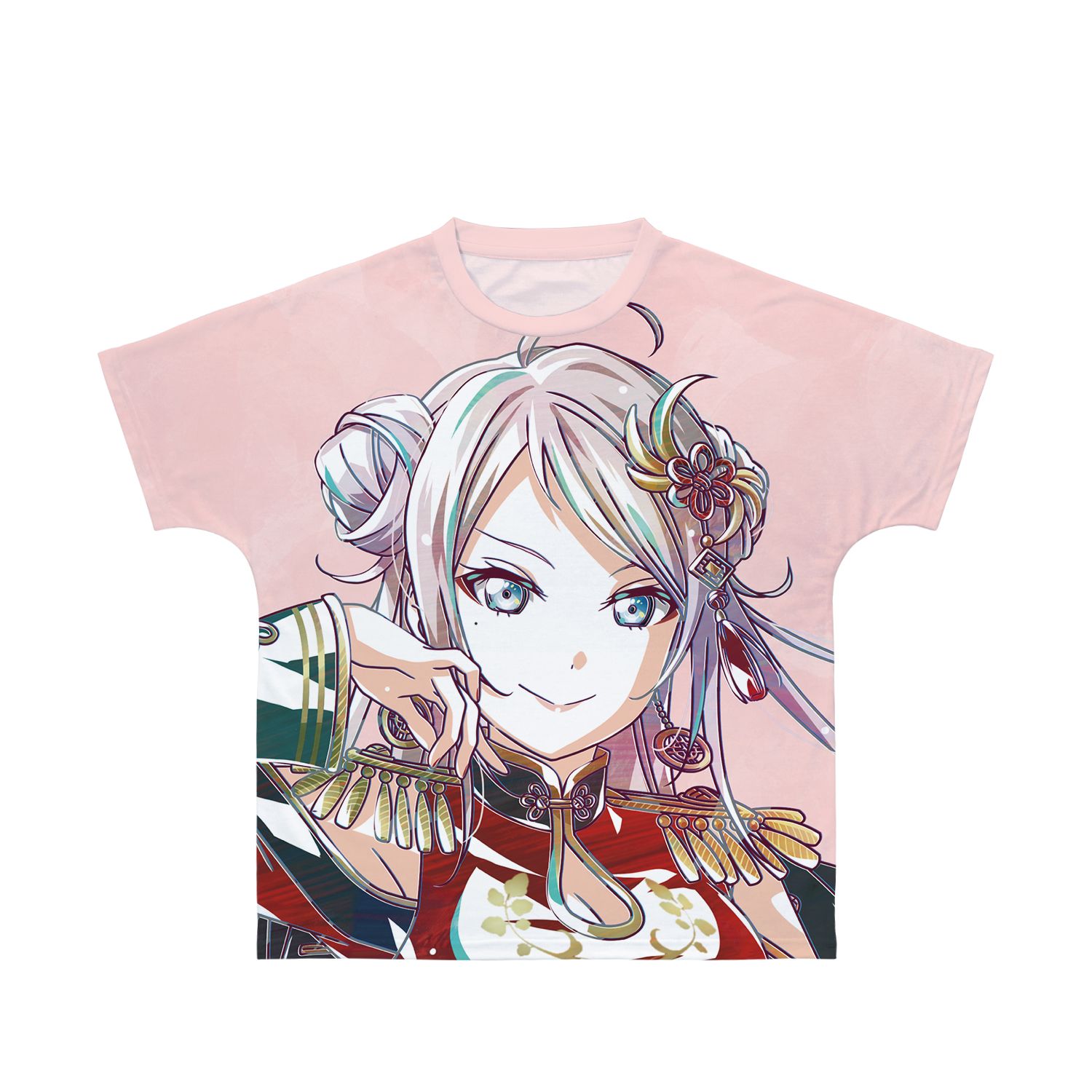 ラブライブ!虹ヶ咲学園スクールアイドル同好会 鐘 嵐珠 Ani-Art 第2弾 フルグラフィックTシャツユニセックス(サイズ/XXXL) Image 3 | AniSmile
