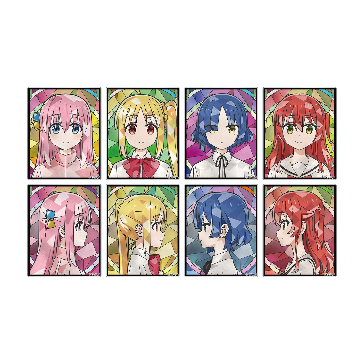 アニメ「ぼっち・ざ・ろっく!」 トレーディング Aure Glass アクリルカード(単位/単品) - AniSmile