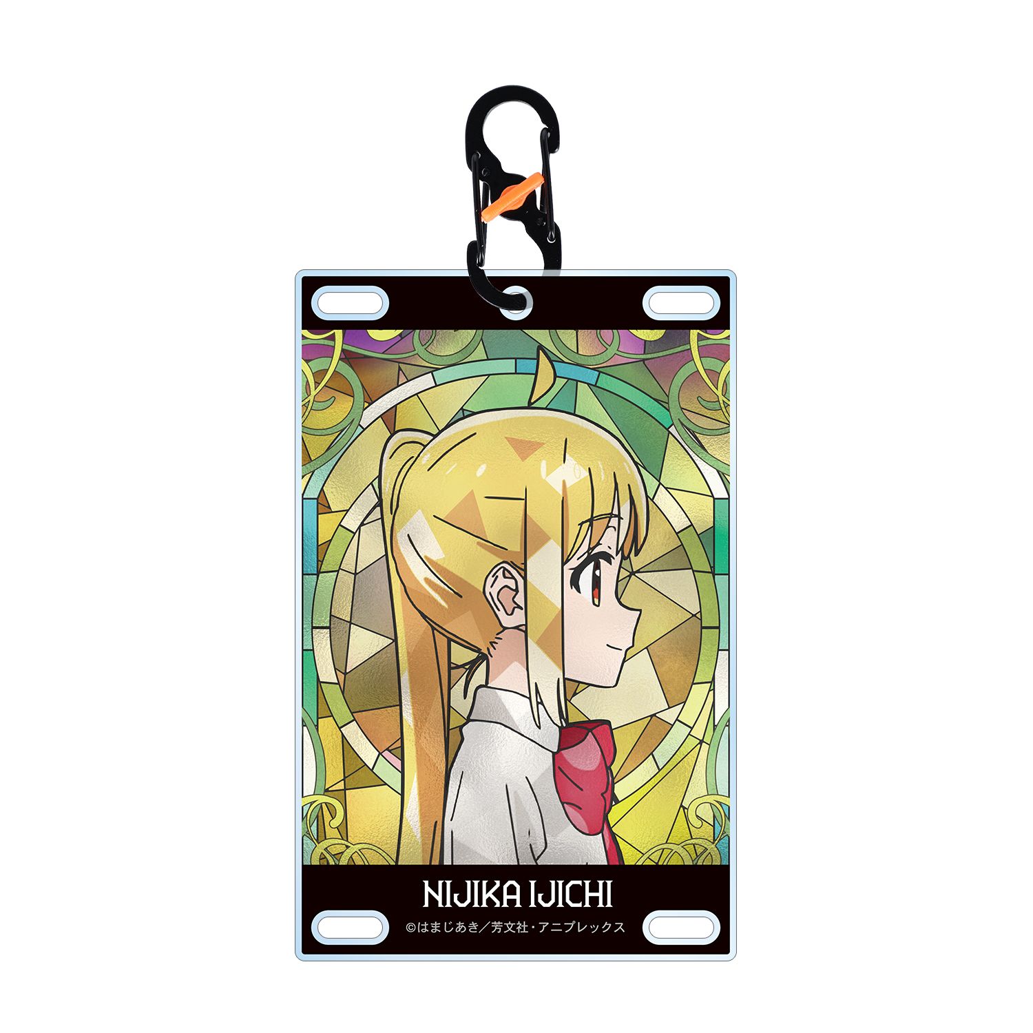 アニメ「ぼっち・ざ・ろっく!」 伊地知虹夏 Aure Glass カラビナ付きカード型アクリルキーホルダー - AniSmile