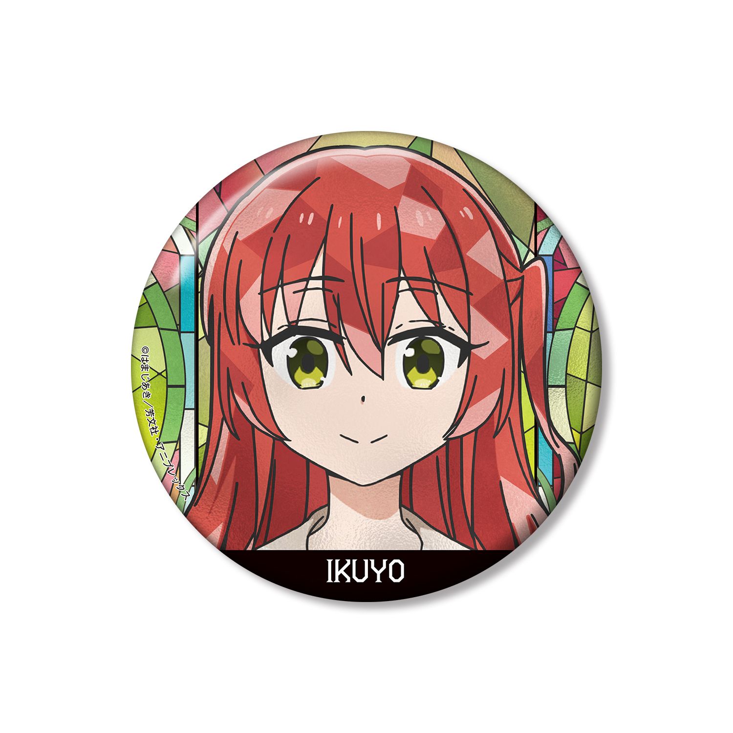 アニメ「ぼっち・ざ・ろっく!」 喜多郁代 Aure Glass 100mm缶バッジ ver.A - AniSmile