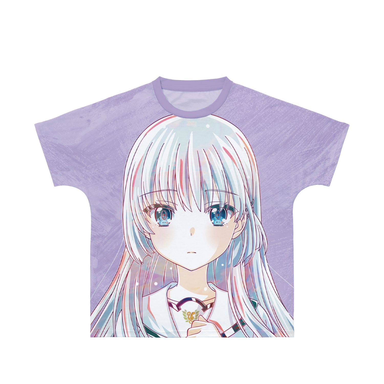 TVアニメ『Summer Pockets』 鳴瀬しろは Ani-Art フルグラフィックTシャツユニセックス(サイズ/XXS) - AniSmile