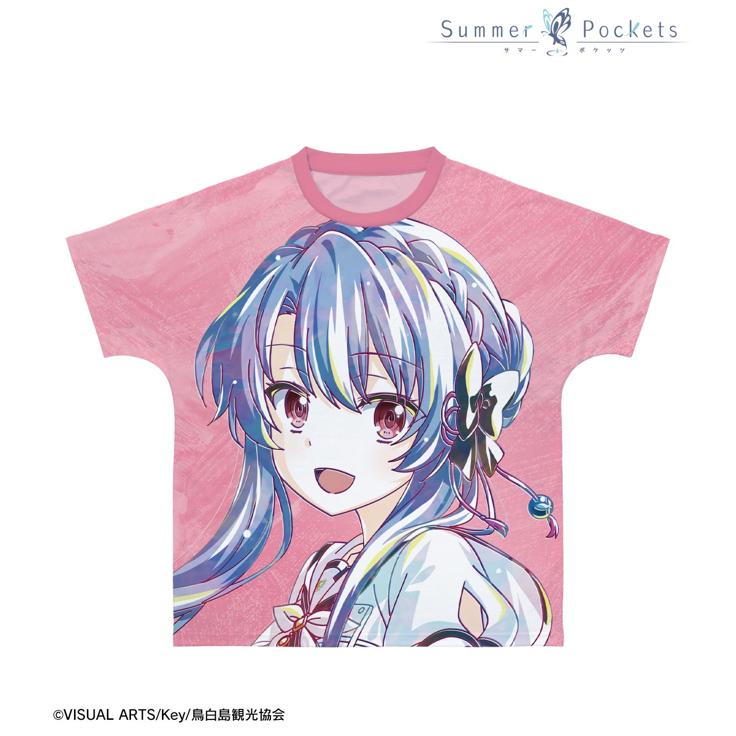 TVアニメ『Summer Pockets』 空門蒼 Ani-Art フルグラフィックTシャツユニセックス(サイズ/XS) Image 2 | AniSmile