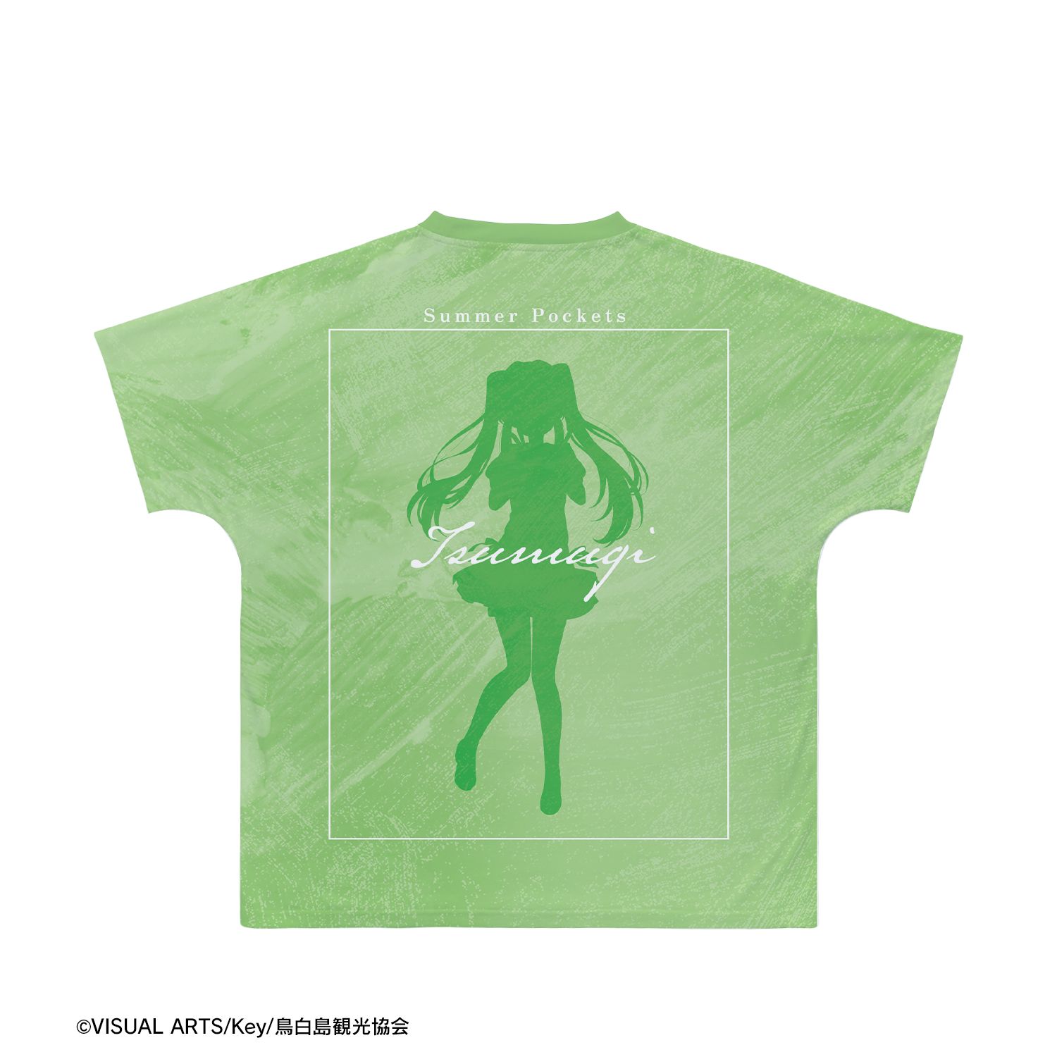 TVアニメ『Summer Pockets』 紬ヴェンダース Ani-Art フルグラフィックTシャツユニセックス(サイズ/S) Image 2 | AniSmile