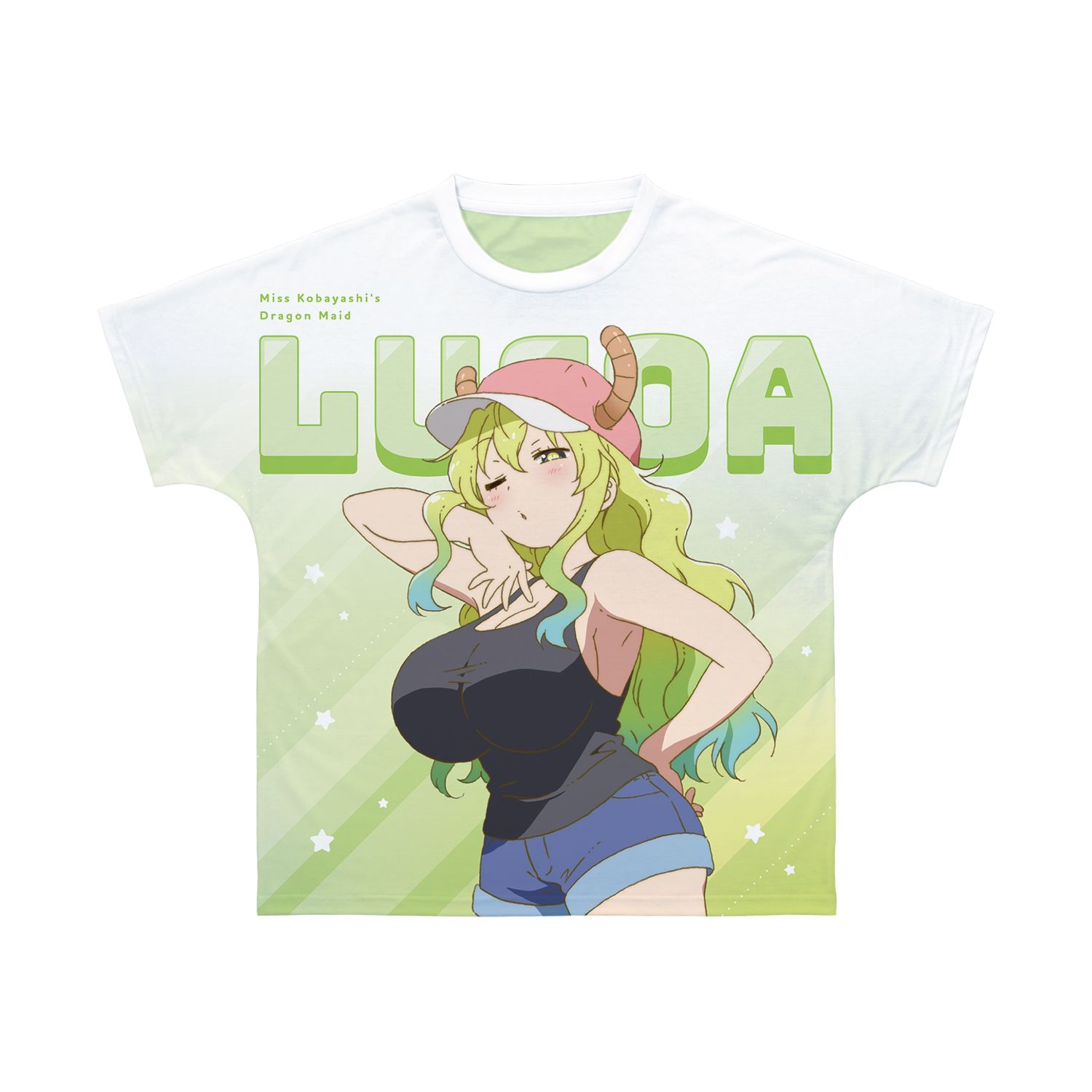 TVアニメ「小林さんちのメイドラゴン」 ルコア フルグラフィックTシャツユニセックス(サイズ/XXXL) - AniSmile