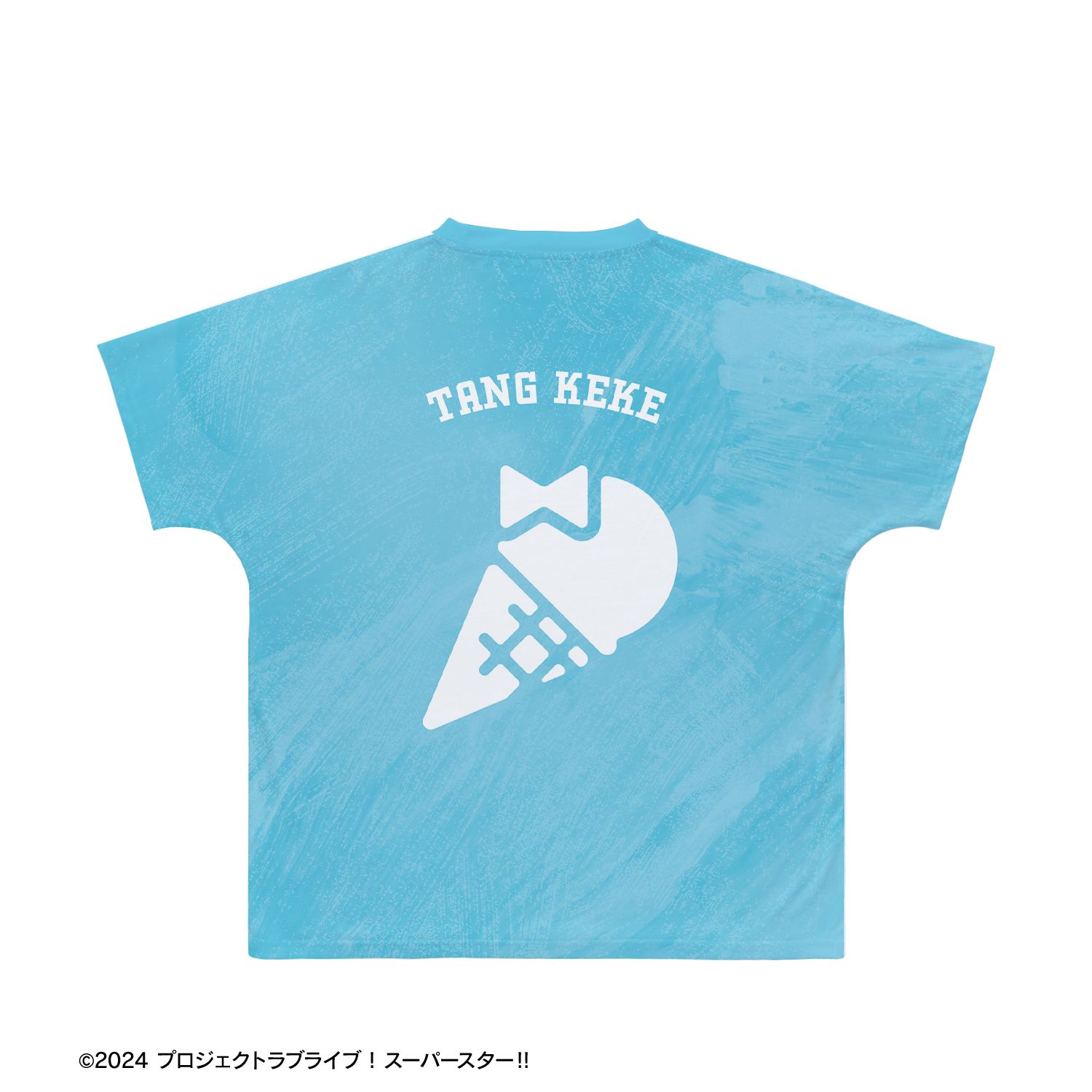 描き下ろし 唐 可可 スーパースター!!ver. Ani-Art フルグラフィックTシャツユニセックス(サイズ/XL) Image 2 | AniSmile