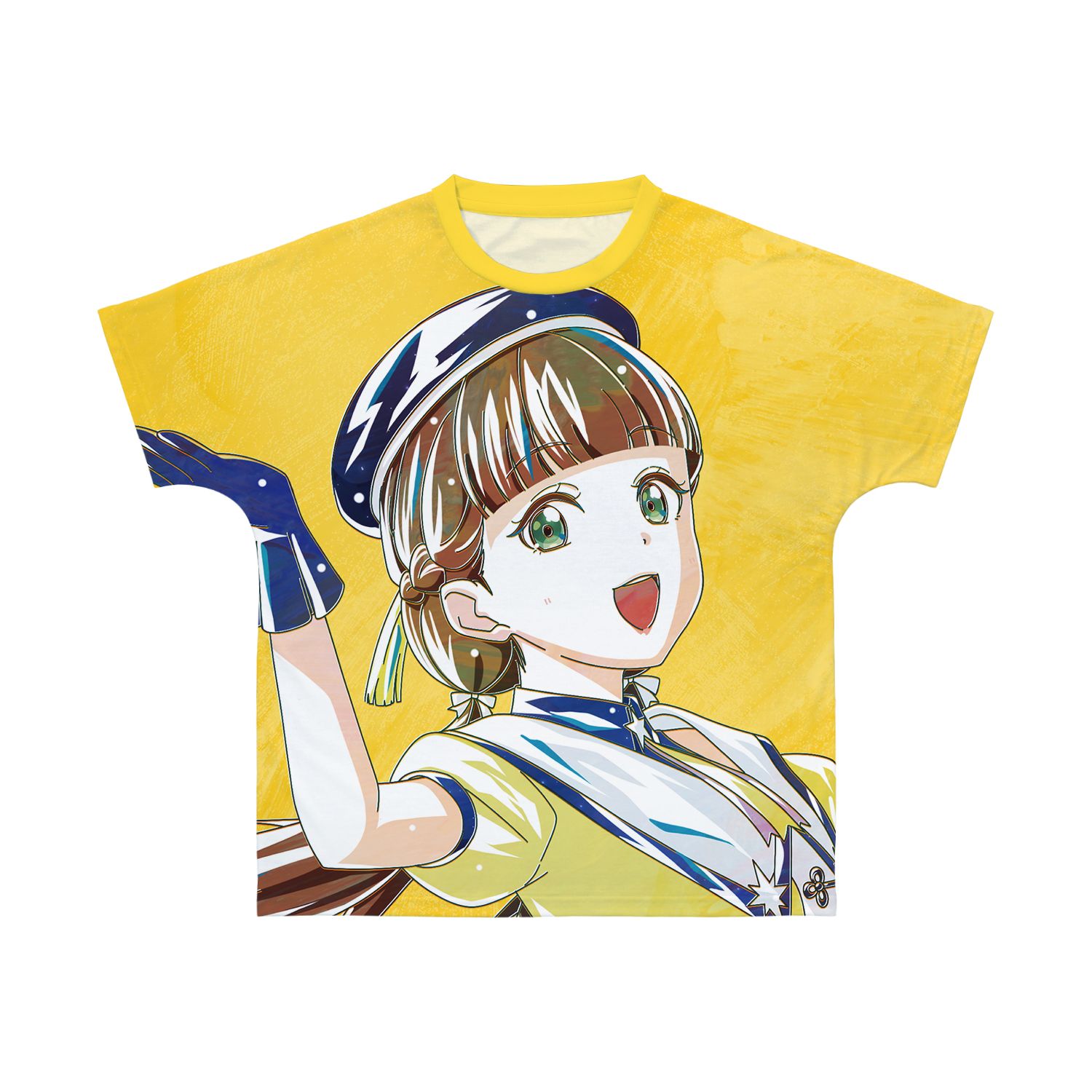 描き下ろし 桜小路きな子 スーパースター!!ver. Ani-Art フルグラフィックTシャツユニセックス(サイズ/XXL) - AniSmile