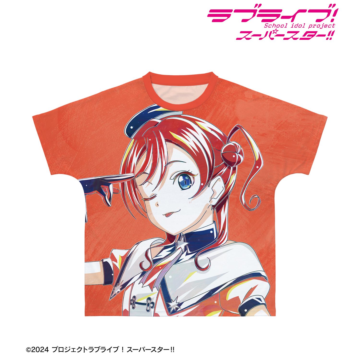 描き下ろし 米女メイ スーパースター!!ver. Ani-Art フルグラフィックTシャツユニセックス(サイズ/XL) Image 3 | AniSmile
