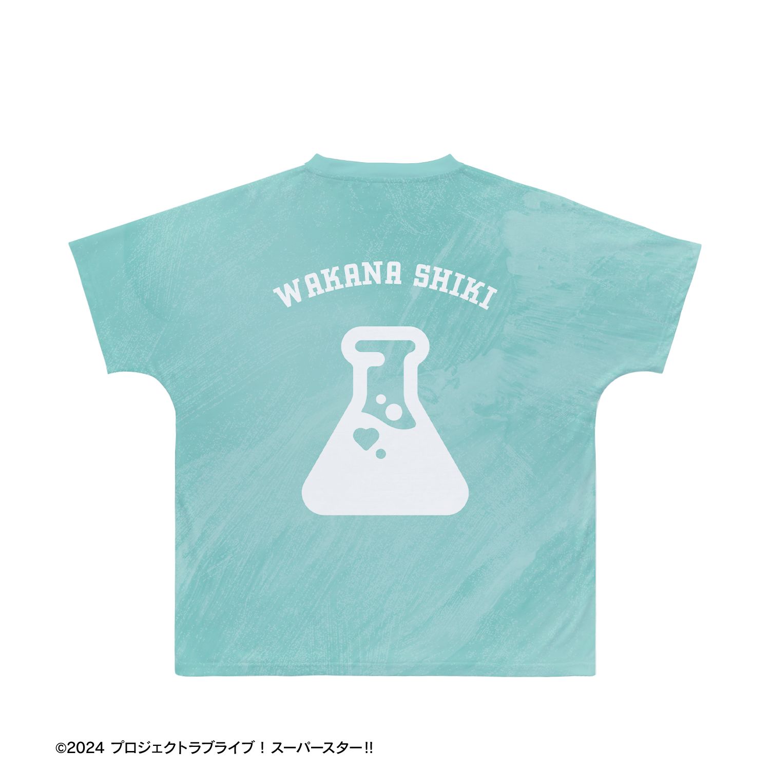 描き下ろし 若菜四季 スーパースター!!ver. Ani-Art フルグラフィックTシャツユニセックス(サイズ/L) Image 2 | AniSmile