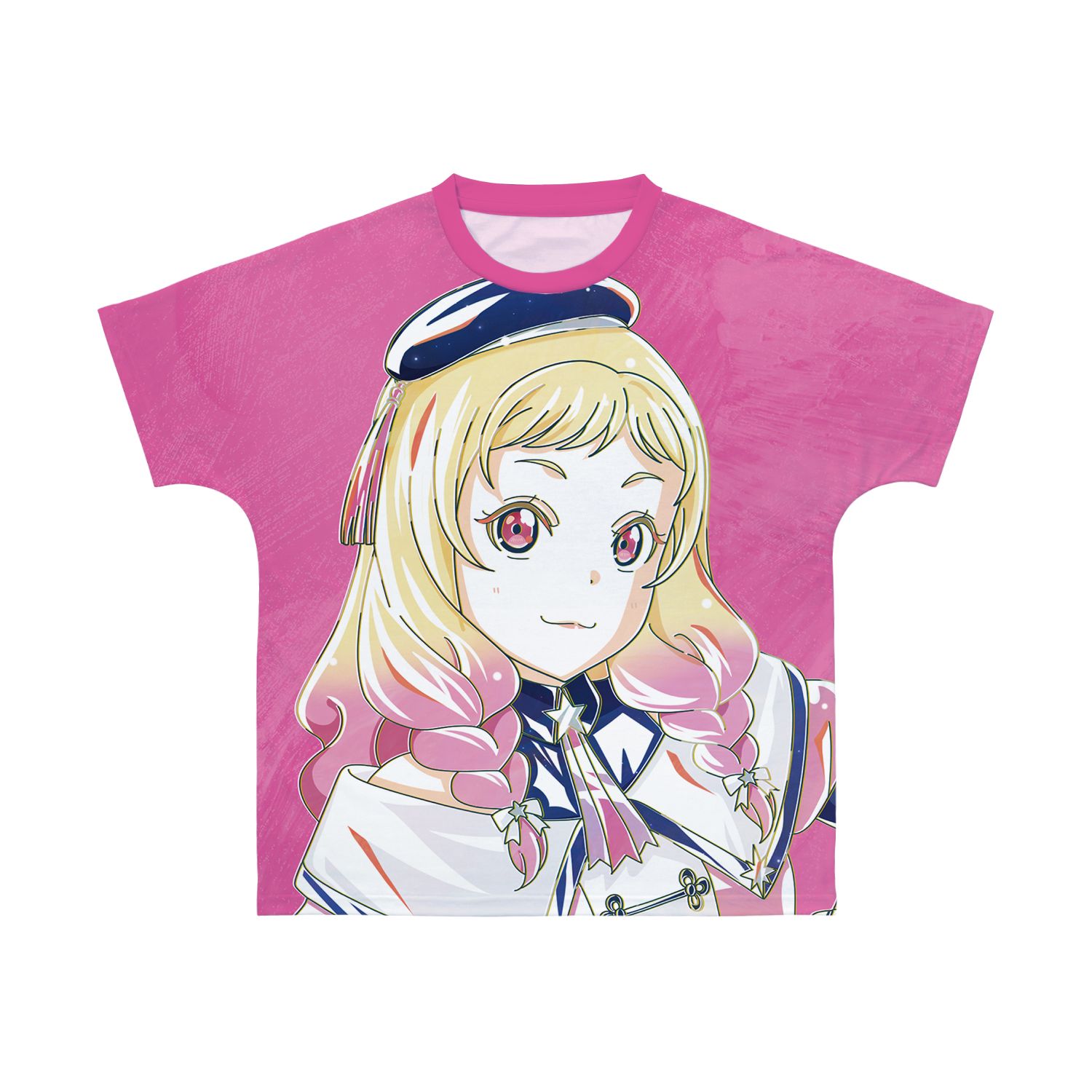 描き下ろし 鬼塚夏美 スーパースター!!ver. Ani-Art フルグラフィックTシャツユニセックス(サイズ/XL) - official product image | AniSmile
