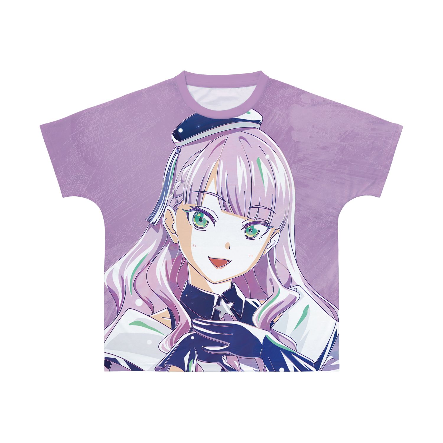 描き下ろし ウィーン・マルガレーテ スーパースター!!ver. Ani-Art フルグラフィックTシャツユニセックス(サイズ/S) - official product image | AniSmile