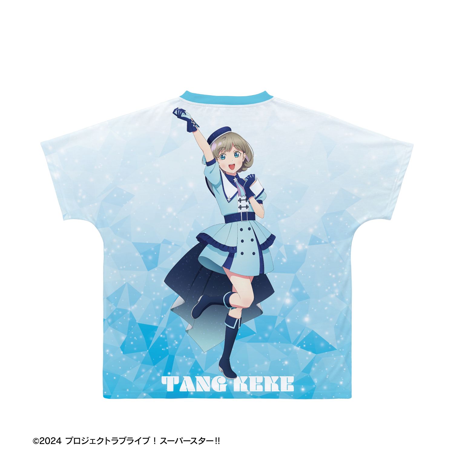 描き下ろし 唐 可可 スーパースター!!ver. フルグラフィックTシャツユニセックス(サイズ/M) 图片 6 | AniSmile