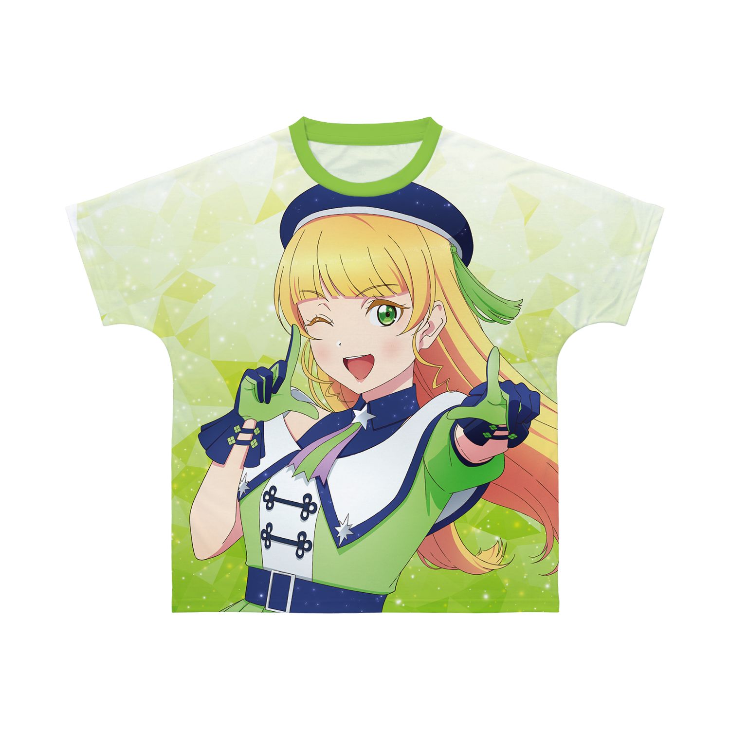 描き下ろし 平安名すみれ スーパースター!!ver. フルグラフィックTシャツユニセックス(サイズ/XXXL) 图片 4 | AniSmile