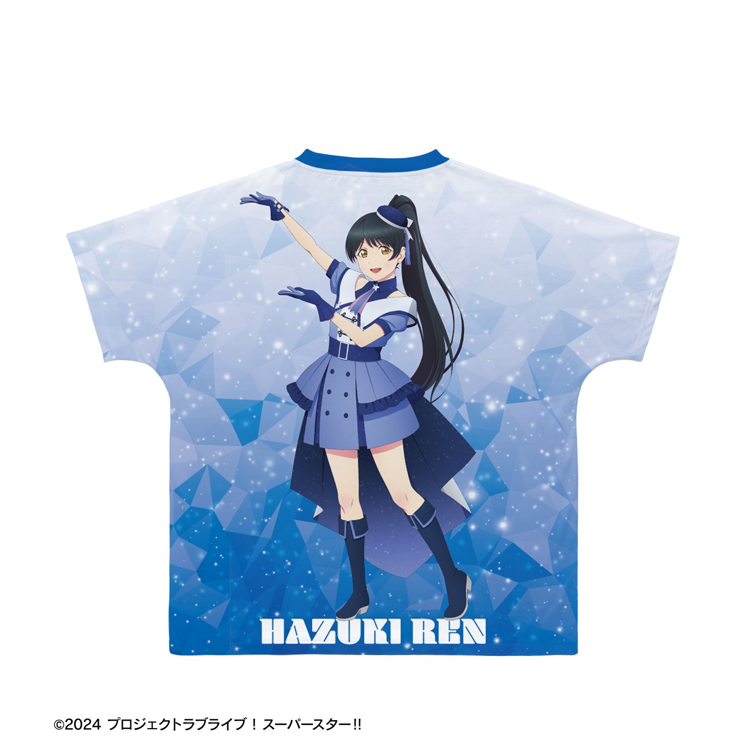 描き下ろし 葉月 恋 スーパースター!!ver. フルグラフィックTシャツユニセックス(サイズ/M) 图片 6 | AniSmile