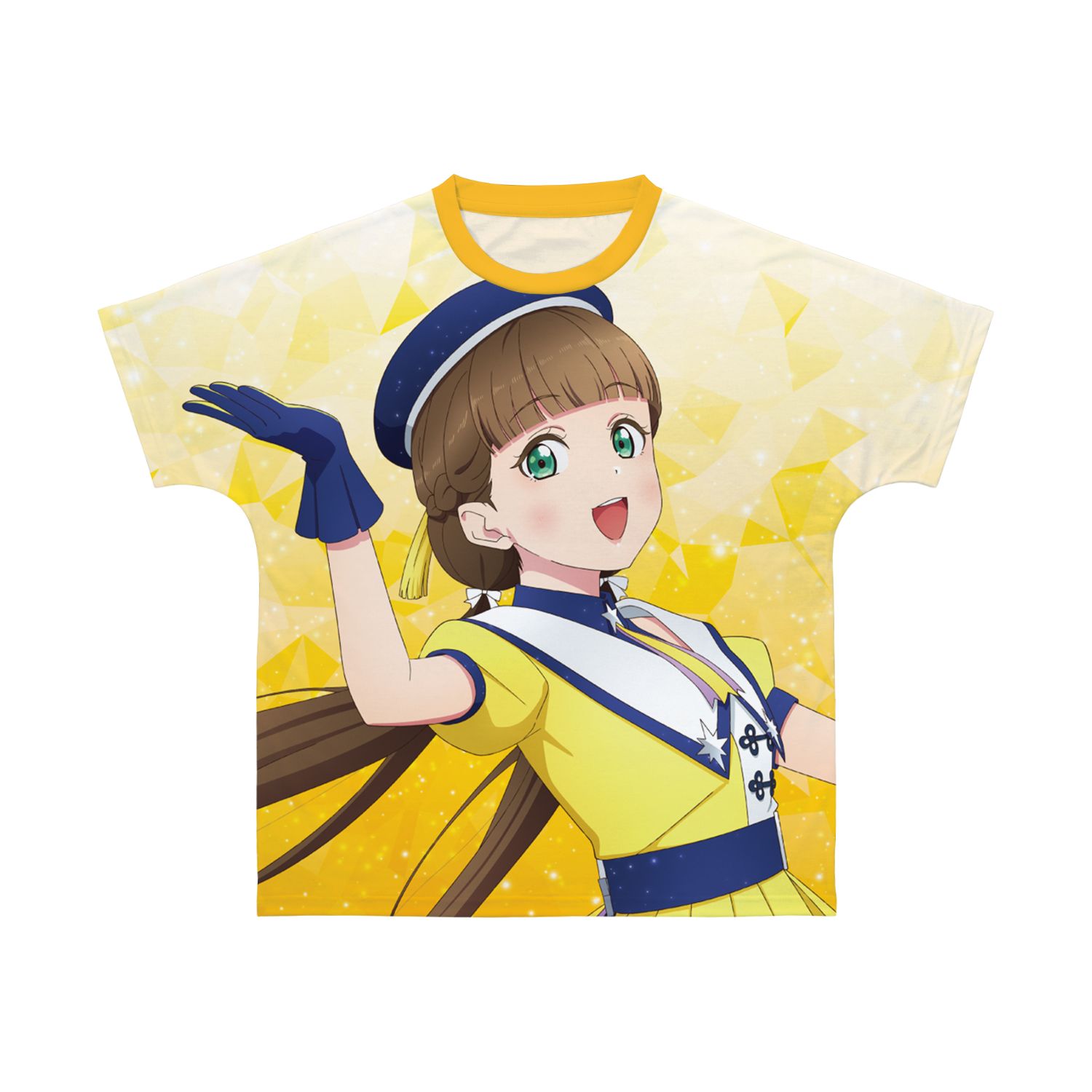 描き下ろし 桜小路きな子 スーパースター!!ver. フルグラフィックTシャツユニセックス(サイズ/M) Image 4 | AniSmile