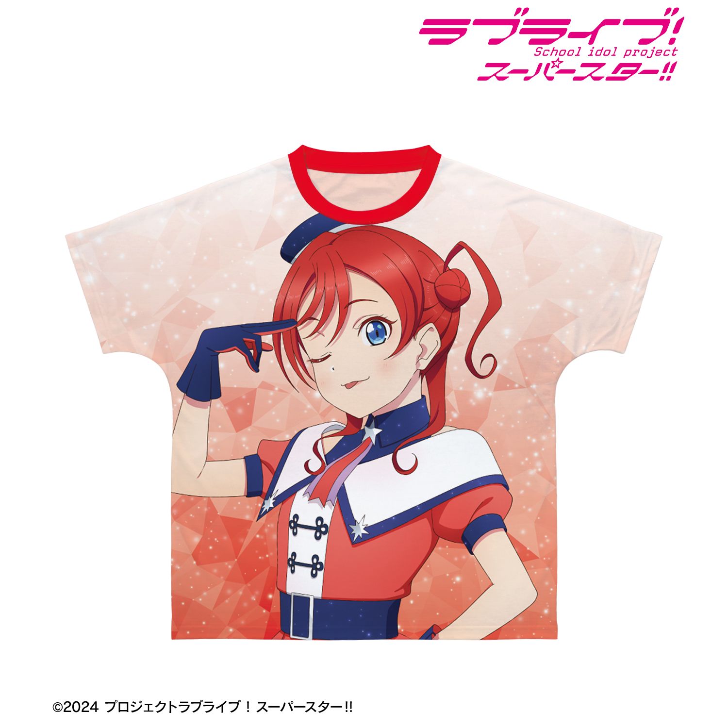 描き下ろし 米女メイ スーパースター!!ver. フルグラフィックTシャツユニセックス(サイズ/M) 图片 5 | AniSmile