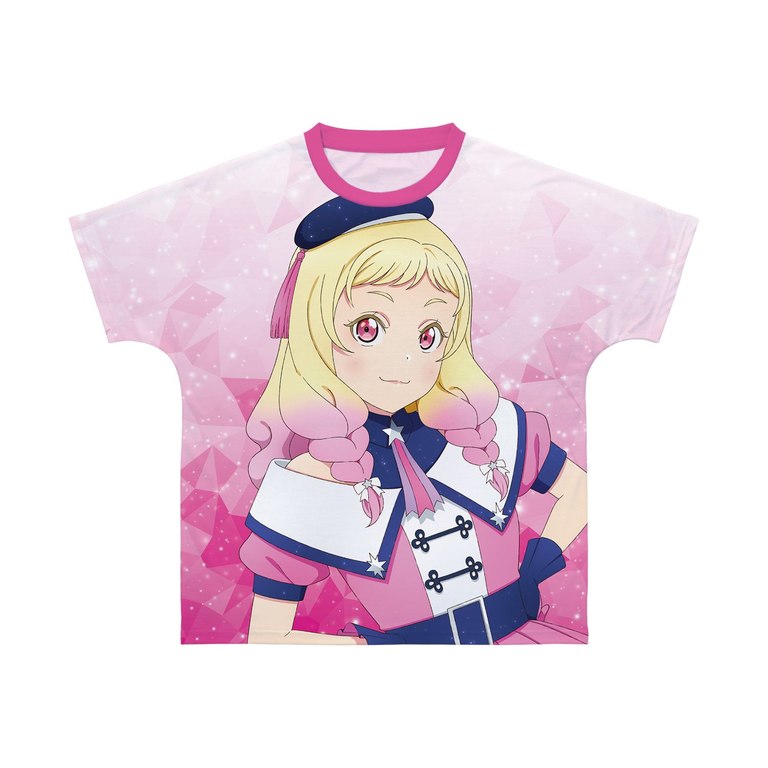 描き下ろし 鬼塚夏美 スーパースター!!ver. フルグラフィックTシャツユニセックス(サイズ/S) 图片 4 | AniSmile