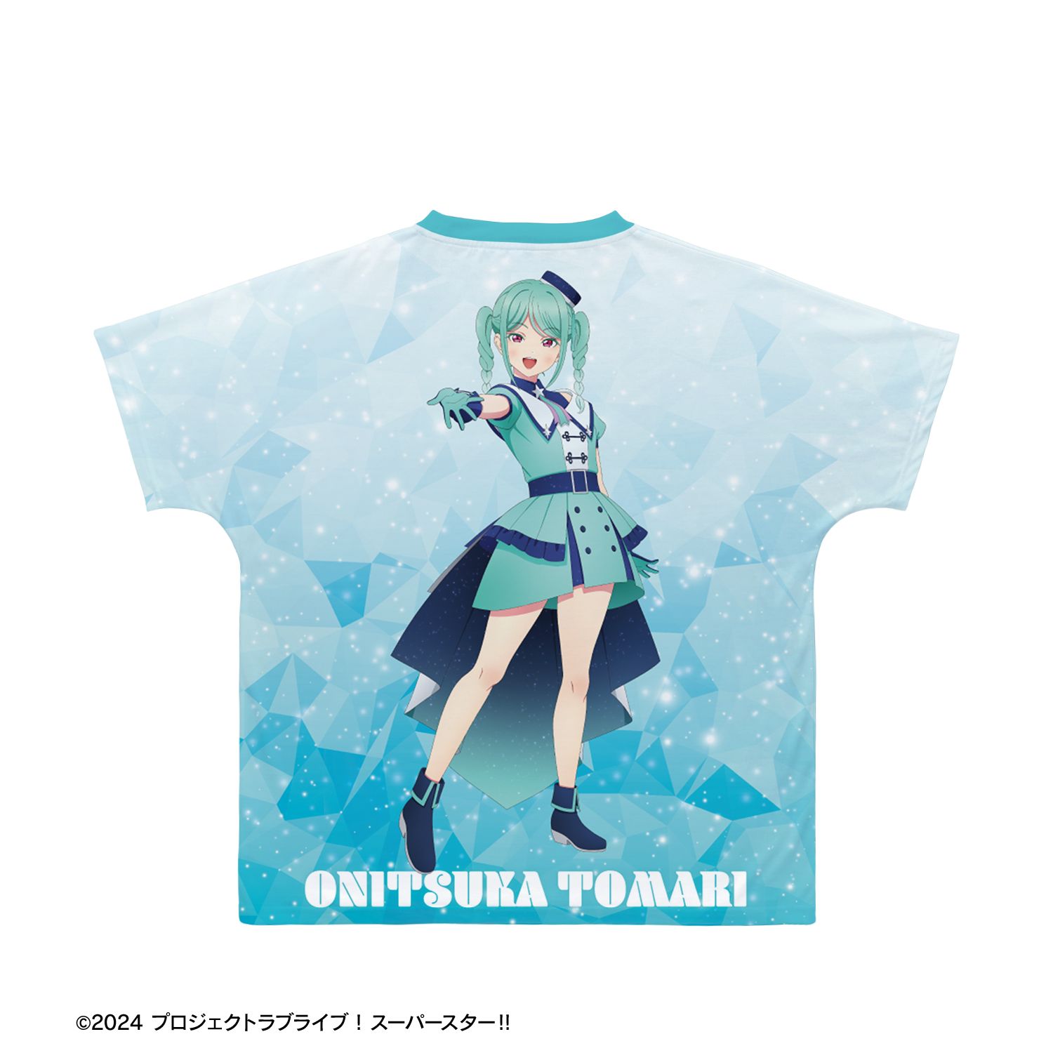 描き下ろし 鬼塚冬毬 スーパースター!!ver. フルグラフィックTシャツユニセックス(サイズ/M) 图片 5 | AniSmile