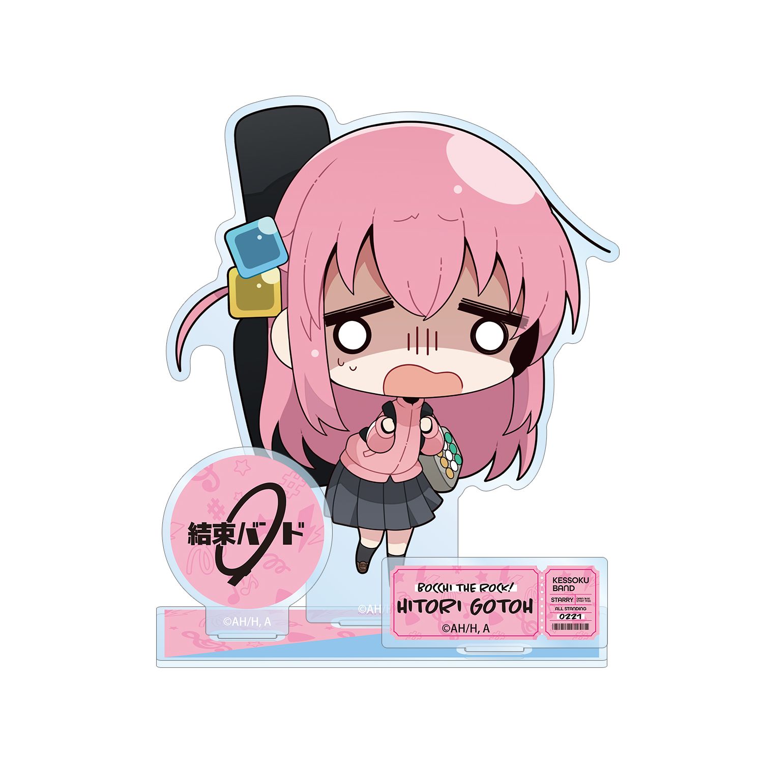 アニメ「ぼっち・ざ・ろっく!」 むーらんさんイラスト 後藤ひとり 制服ver. パーツ付きBIGアクリルスタンド 图片 5 | AniSmile