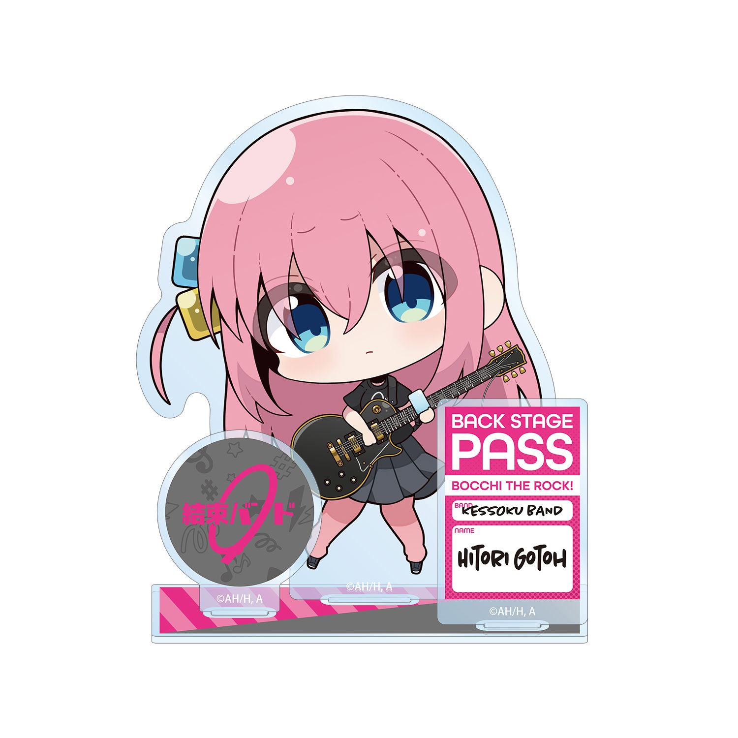 アニメ「ぼっち・ざ・ろっく!」 むーらんさんイラスト 後藤ひとり ライブ衣装ver. パーツ付きBIGアクリルスタンド 图片 5 | AniSmile