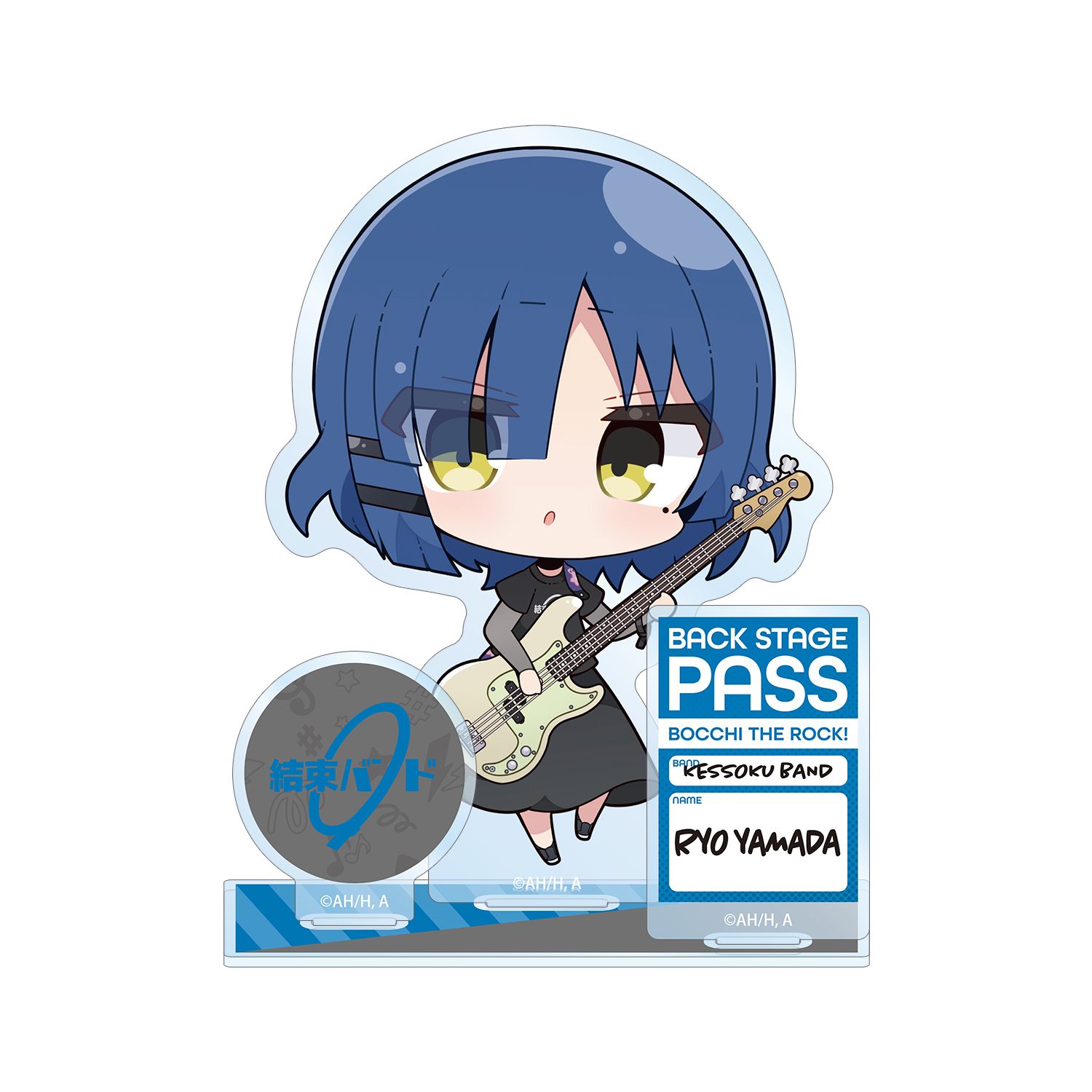 アニメ「ぼっち・ざ・ろっく!」 むーらんさんイラスト 山田リョウ ライブ衣装ver. パーツ付きBIGアクリルスタンド 图片 5 | AniSmile