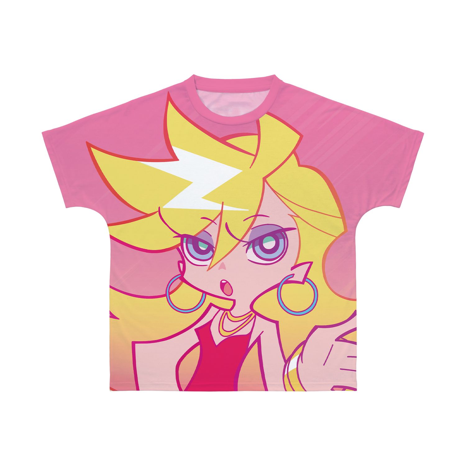 『New PANTY & STOCKING with GARTERBELT』 パンティ Ani-Art clear label フルグラフィックTシャツユニセックス(サイズ/M) - AniSmile