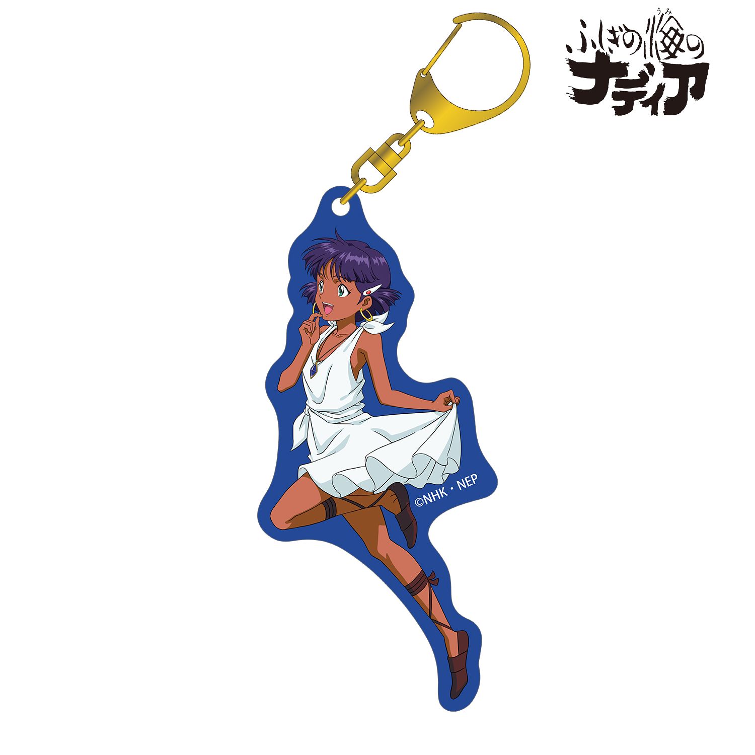 ふしぎの海のナディア ナディア C ナディアクロニクルver. カラーBIGアクリルキーホルダー 图片 5 | AniSmile