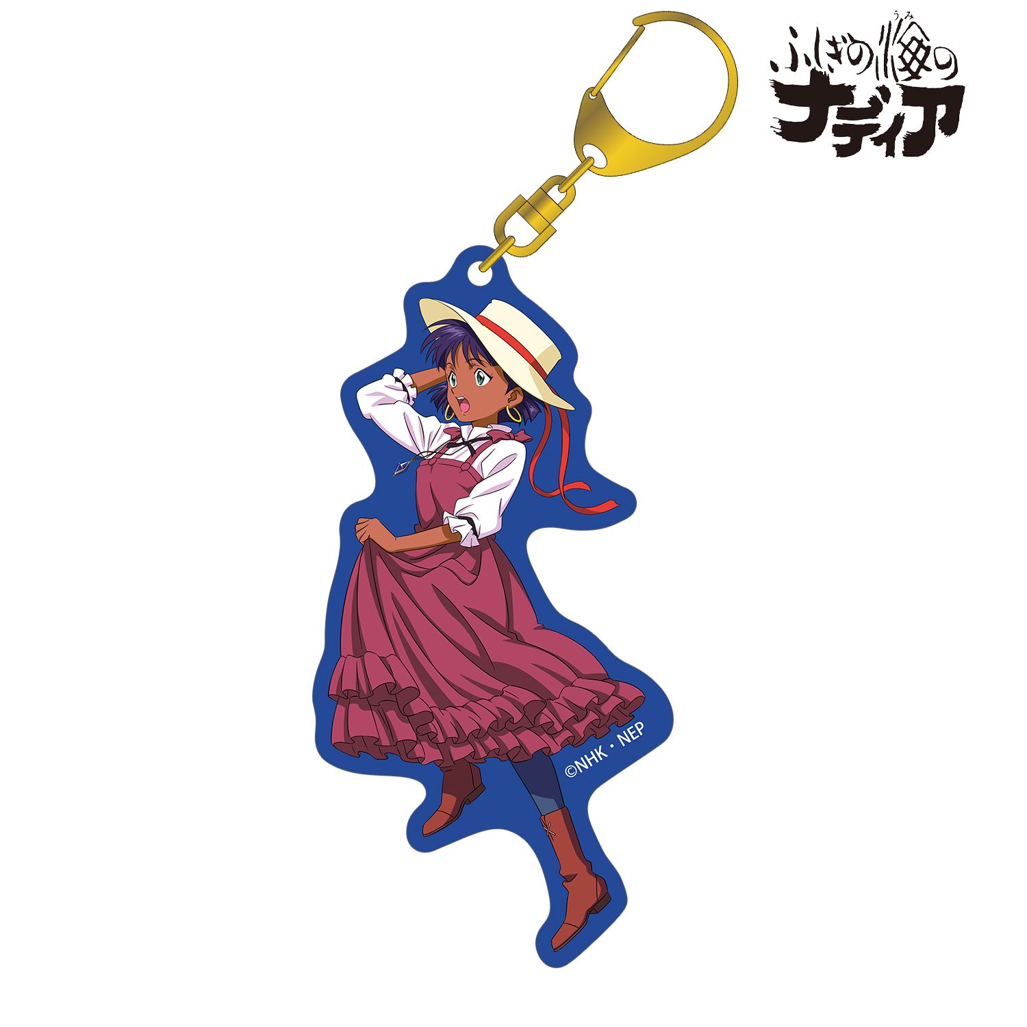 ふしぎの海のナディア ナディア E ナディアクロニクルver. カラーBIGアクリルキーホルダー Image 5 | AniSmile