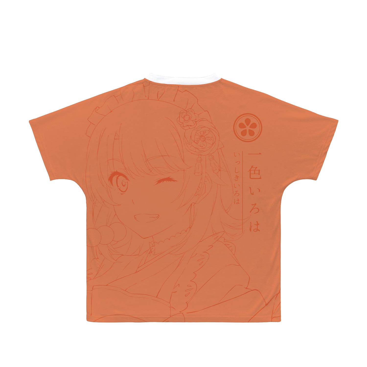 やはり俺の青春ラブコメはまちがっている。完 描き下ろしイラスト 一色いろは 和風メイド服ver. フルグラフィックTシャツユニセックス(サイズ/XL) 图片 2 | AniSmile