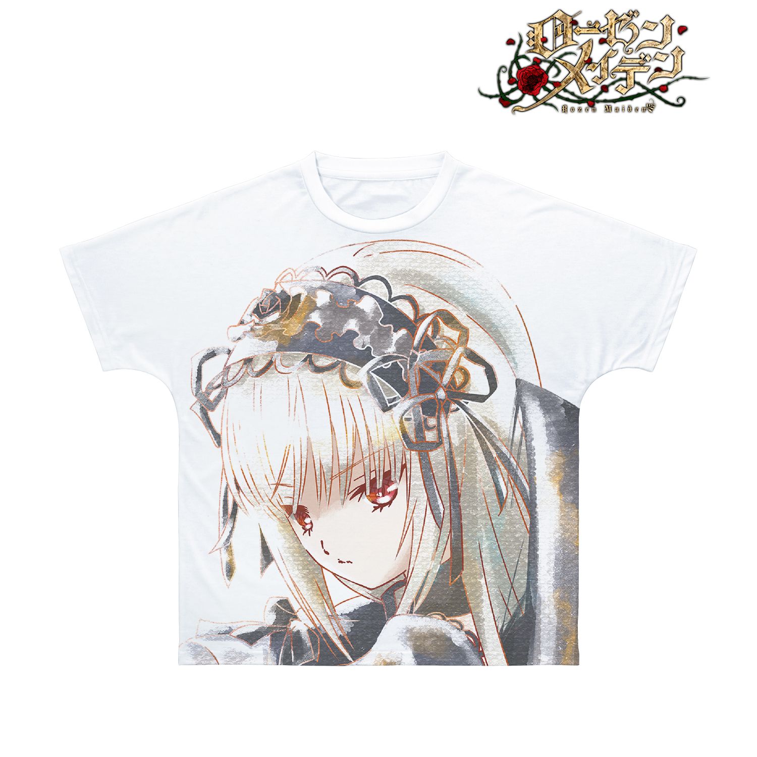 ローゼンメイデン 水銀燈 Ani-Art aqua label フルグラフィックTシャツユニセックス(サイズ/M) 图片 3 | AniSmile