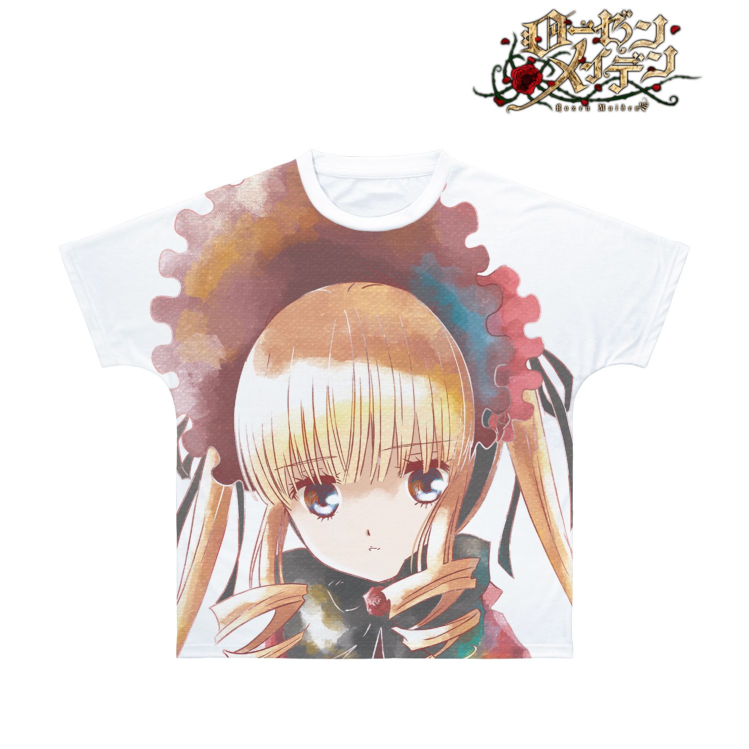 ローゼンメイデン 真紅 Ani-Art aqua label フルグラフィックTシャツユニセックス(サイズ/S) 图片 3 | AniSmile