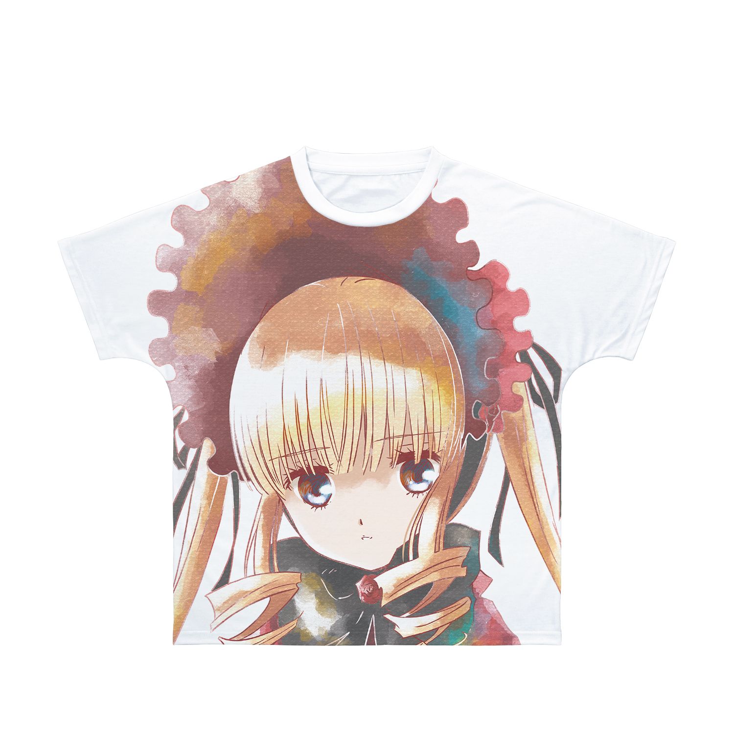 ローゼンメイデン 真紅 Ani-Art aqua label フルグラフィックTシャツユニセックス(サイズ/XL) - AniSmile