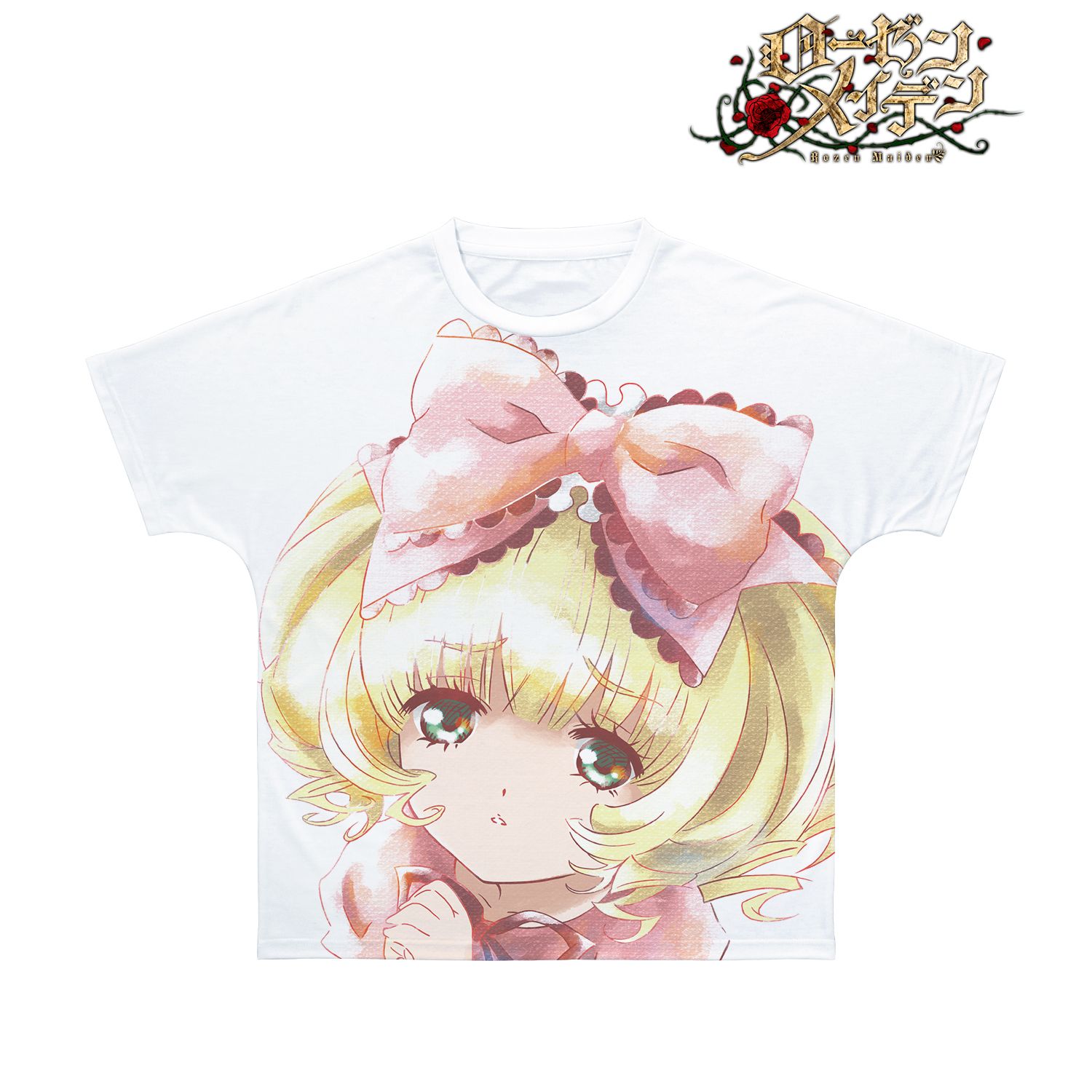 ローゼンメイデン 雛苺 Ani-Art aqua label フルグラフィックTシャツユニセックス(サイズ/S) 图片 2 | AniSmile