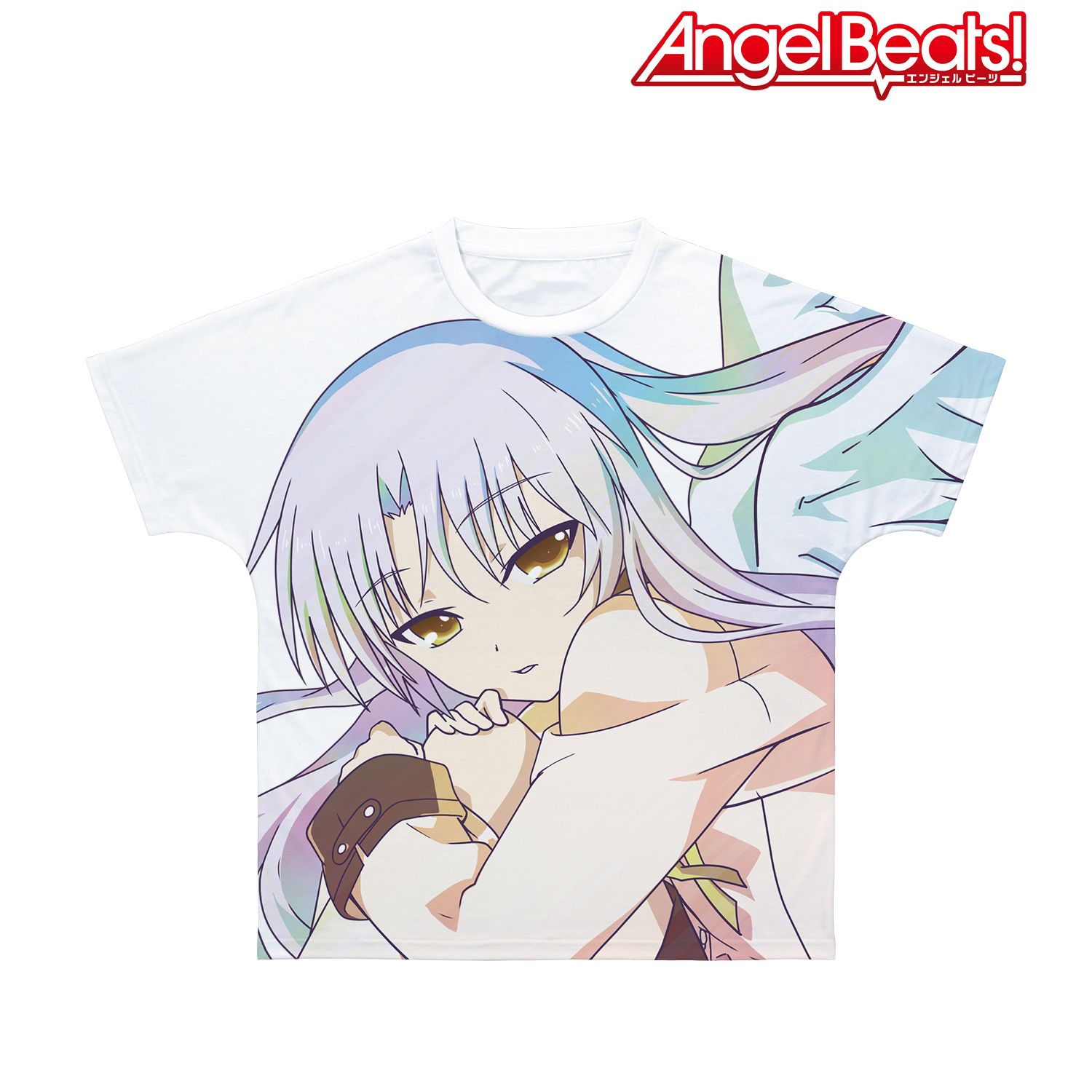 Angel Beats! 立華かなで Ani-Art clear label フルグラフィックTシャツユニセックス(サイズ/XXS) 图片 2 | AniSmile