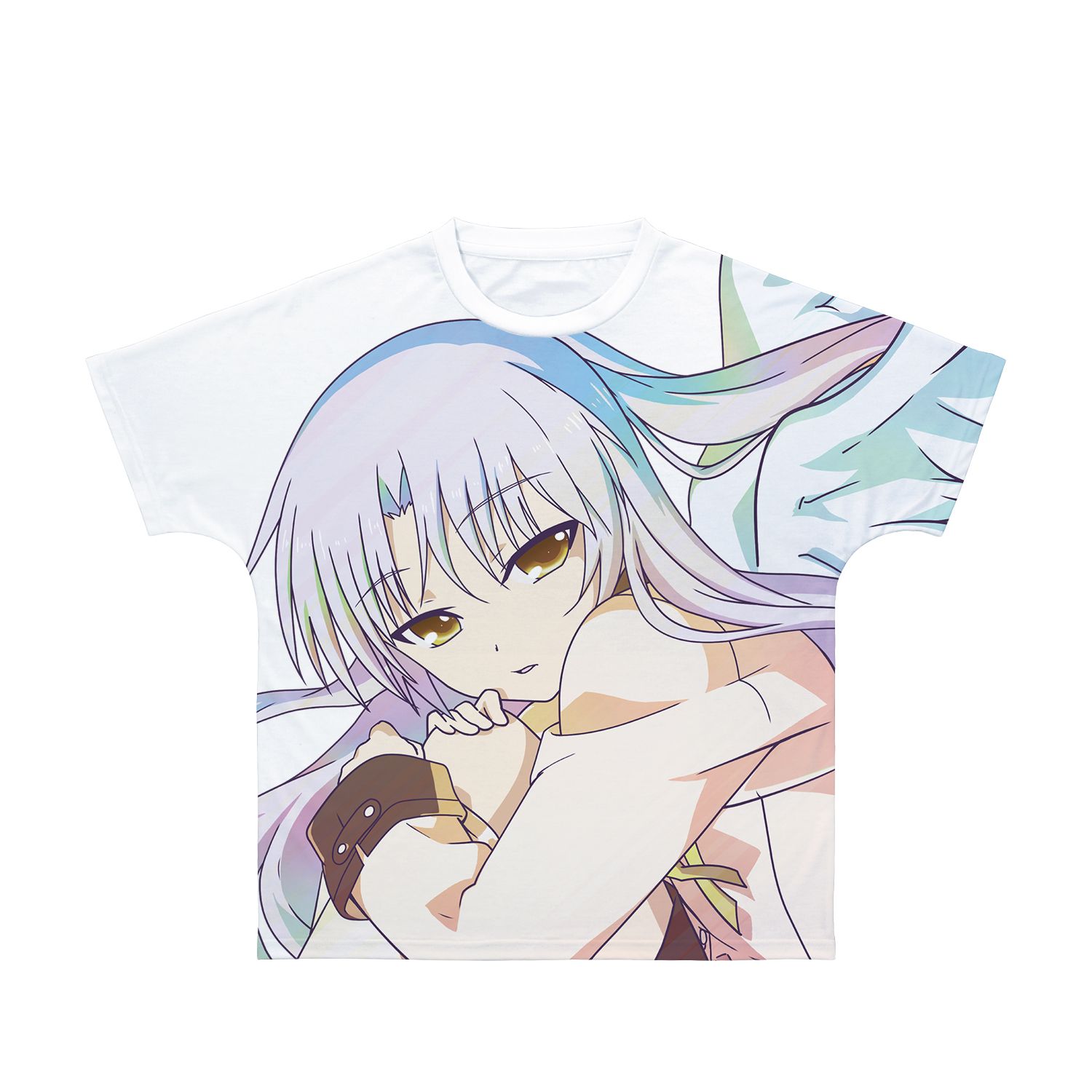 Angel Beats! 立華かなで Ani-Art clear label フルグラフィックTシャツユニセックス(サイズ/S) - AniSmile