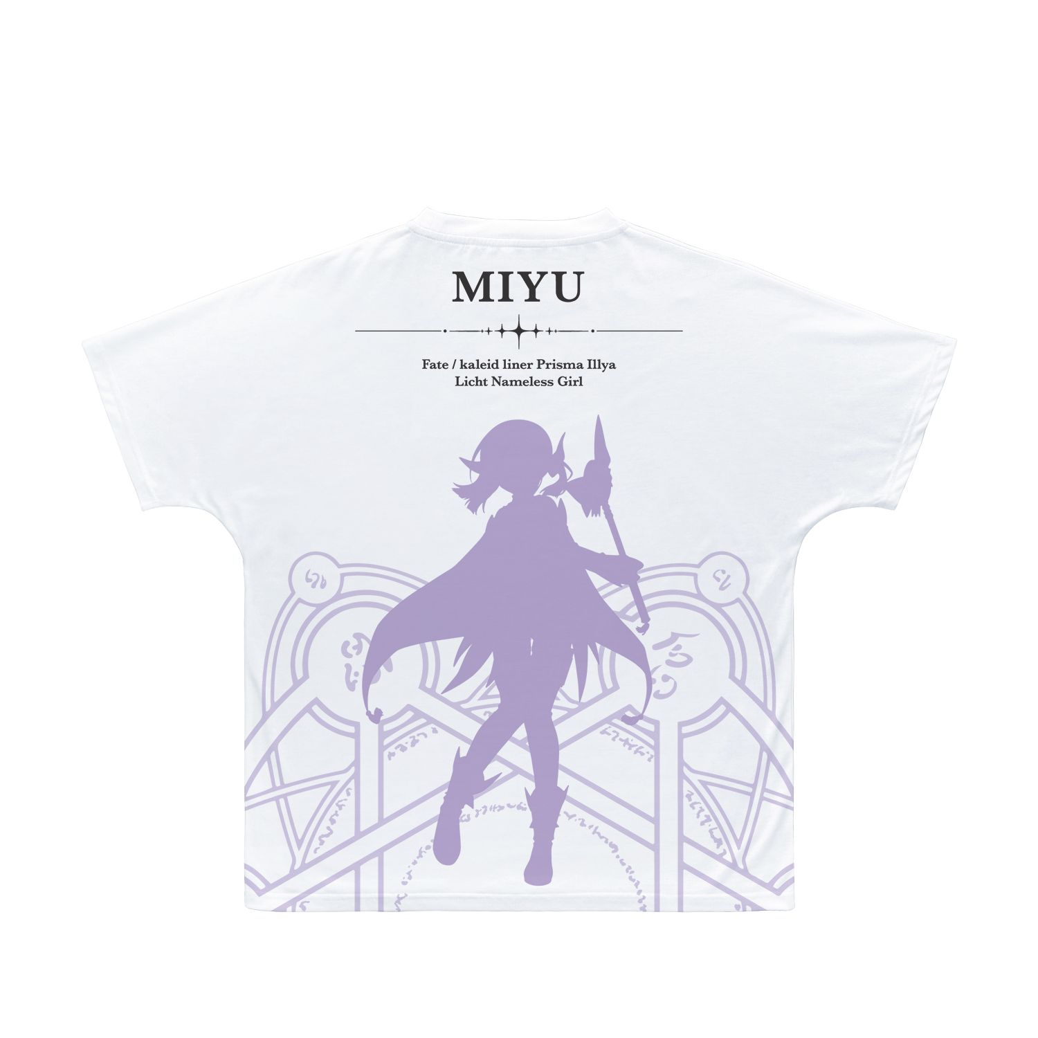 劇場版「Fate/kaleid liner プリズマ☆イリヤ Licht 名前の無い少女」 美遊 Ani-Art フルグラフィックTシャツユニセックス(サイズ/XXS) - AniSmile