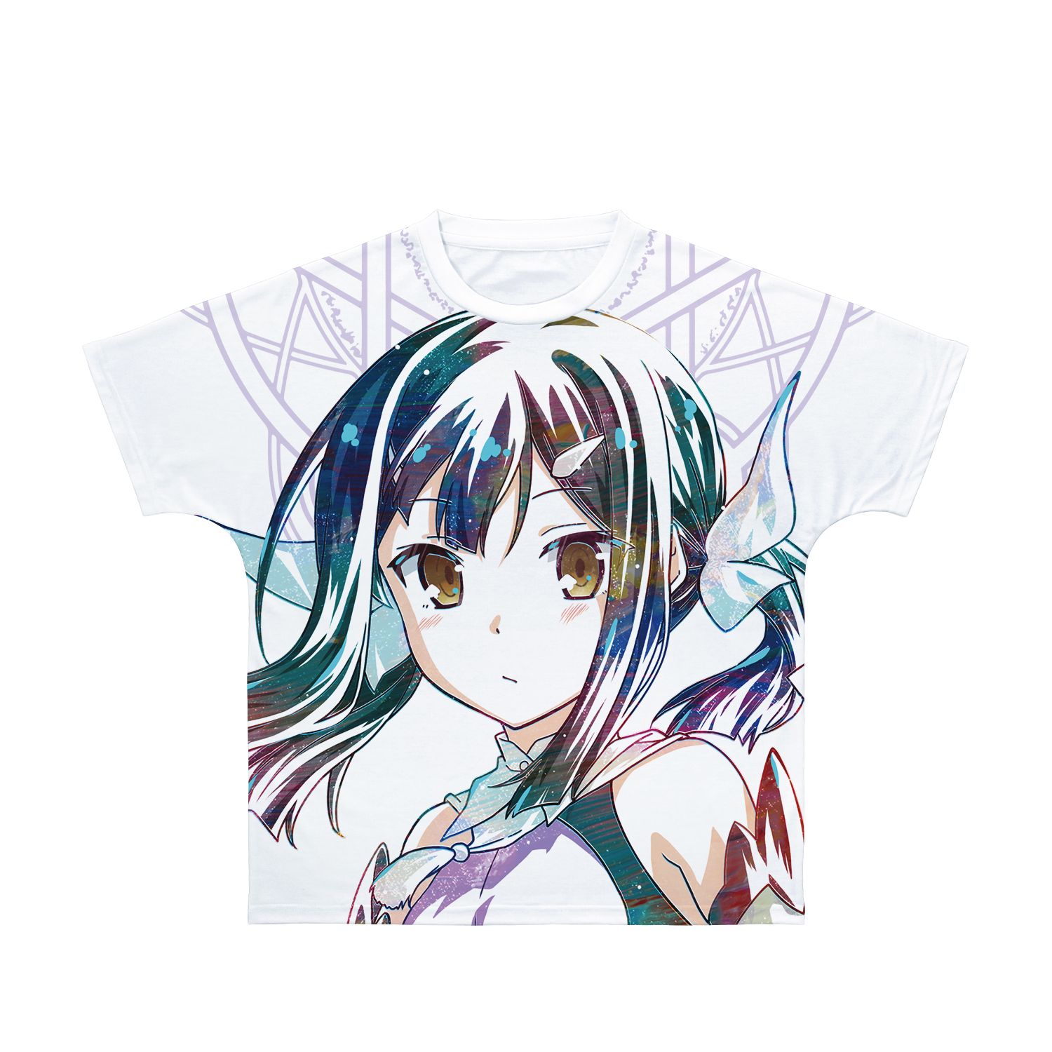 劇場版「Fate/kaleid liner プリズマ☆イリヤ Licht 名前の無い少女」 美遊 Ani-Art フルグラフィックTシャツユニセックス(サイズ/XXS) 图片 2 | AniSmile