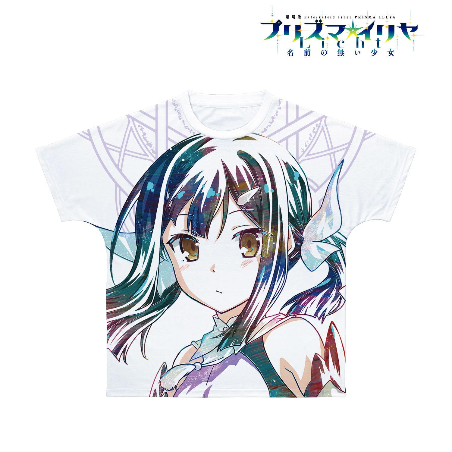 劇場版「Fate/kaleid liner プリズマ☆イリヤ Licht 名前の無い少女」 美遊 Ani-Art フルグラフィックTシャツユニセックス(サイズ/XS) 图片 3 | AniSmile