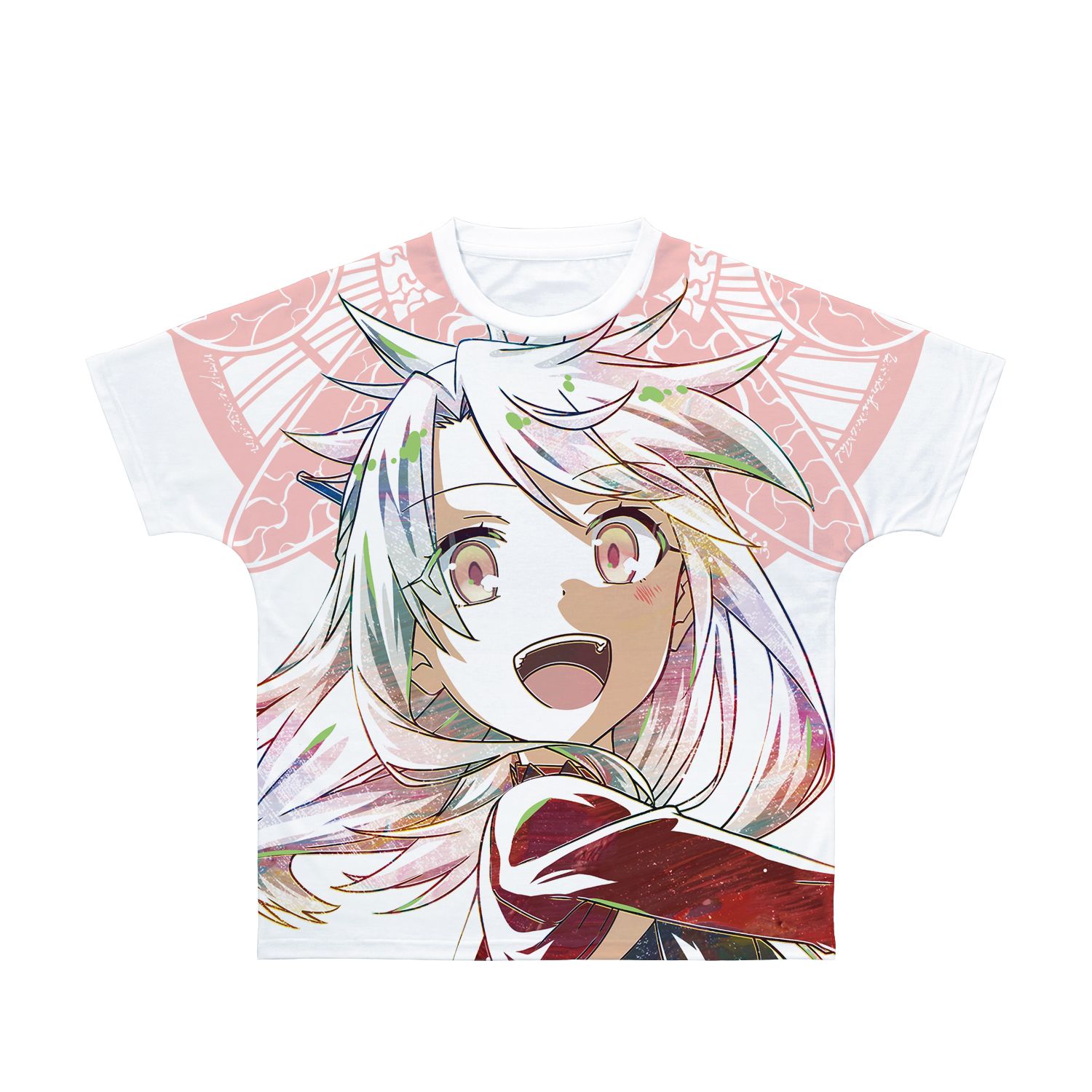 劇場版「Fate/kaleid liner プリズマ☆イリヤ Licht 名前の無い少女」 クロエ Ani-Art フルグラフィックTシャツユニセックス(サイズ/XXL) - AniSmile