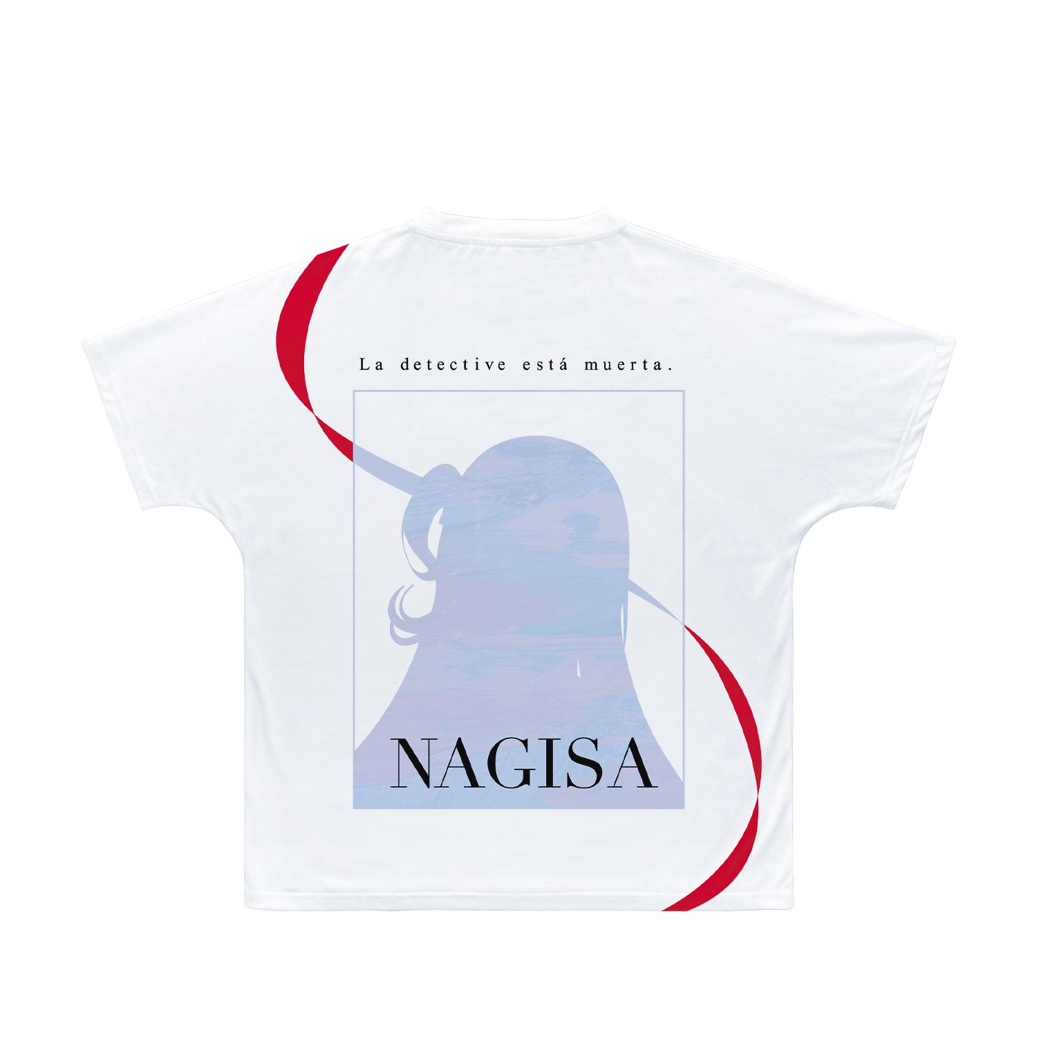 TVアニメ「探偵はもう、死んでいる。」 夏凪渚 Ani-Art フルグラフィックTシャツユニセックス(サイズ/M) 图片 2 | AniSmile