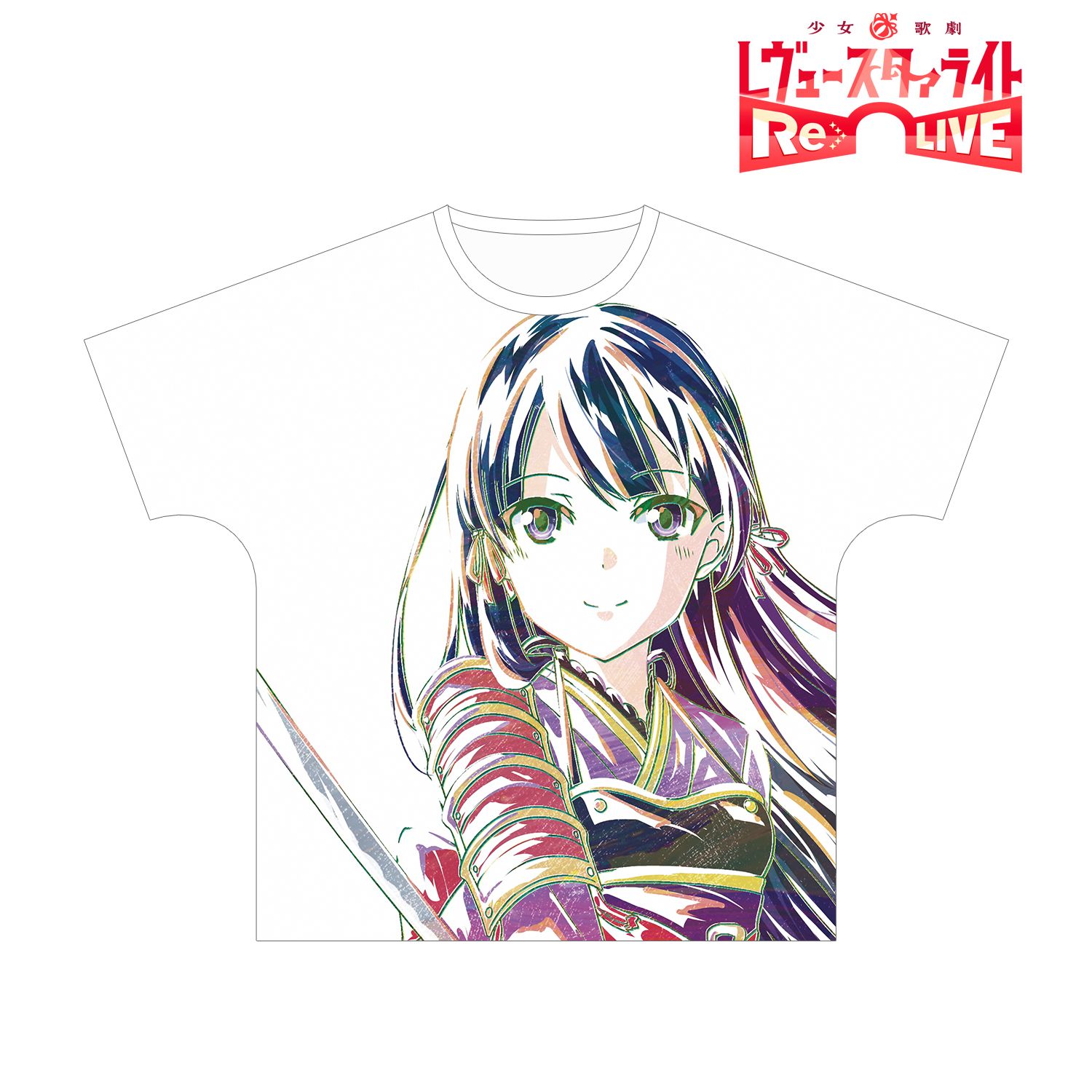 少女☆歌劇 レヴュースタァライト -Re LIVE- 巴珠緒 Ani-Art フルグラフィックTシャツユニセックス(サイズ/L) 图片 2 | AniSmile