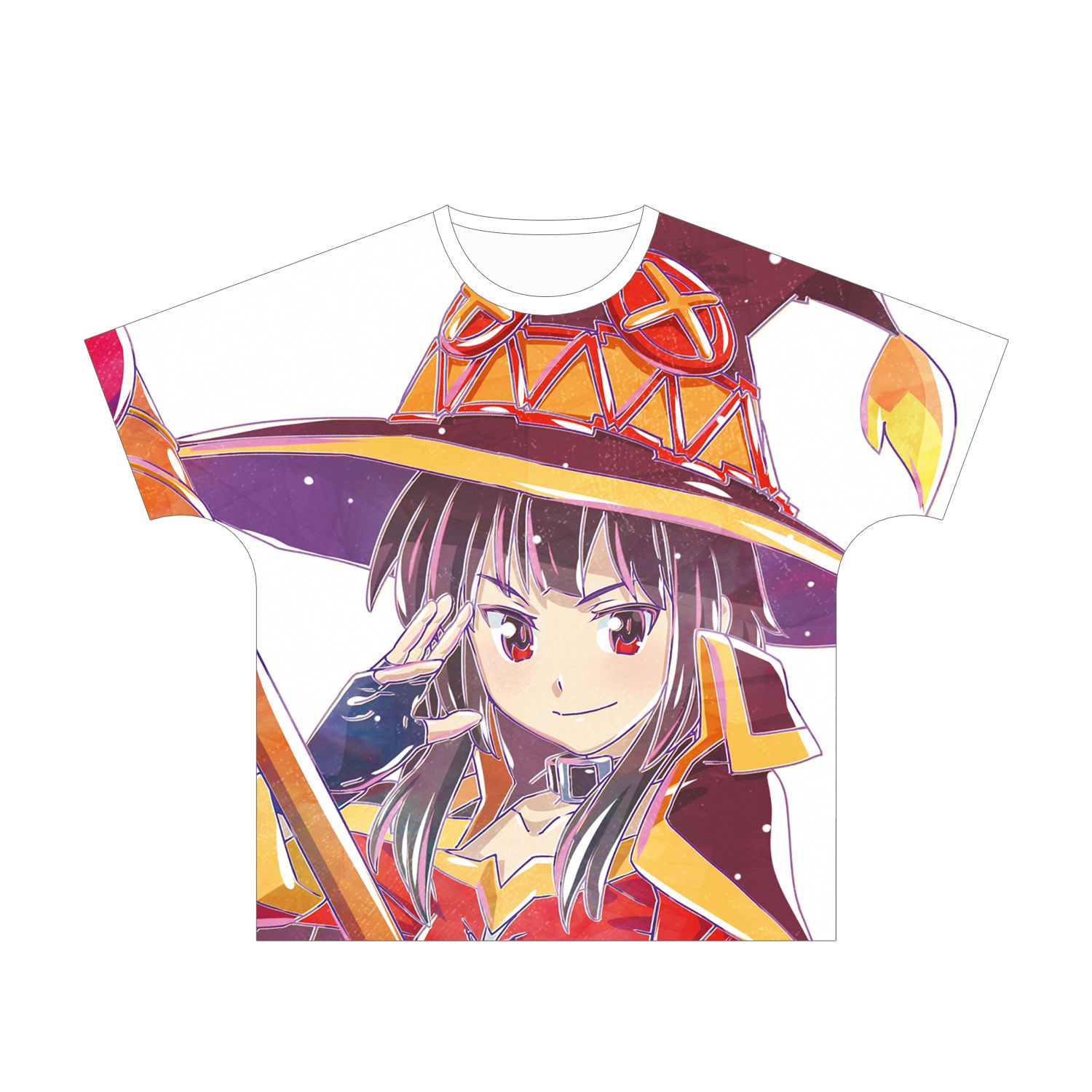 映画 この素晴らしい世界に祝福を!紅伝説 めぐみん Ani-Art フルグラフィックTシャツユニセックス(サイズ/L) - 官方商品图片 | AniSmile
